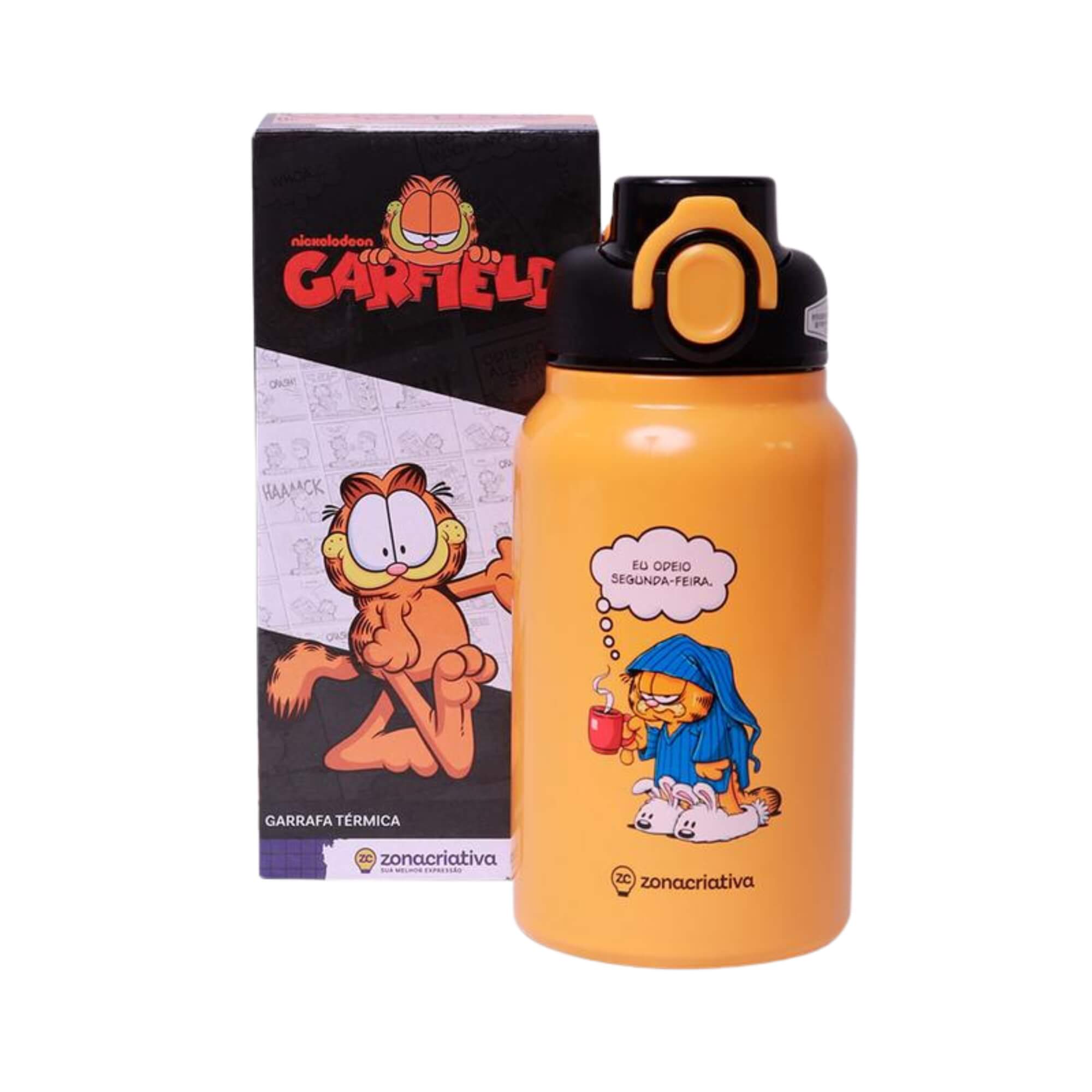 Garrafa Jupiter Garfield 500ml Zona Criativa - 10073465