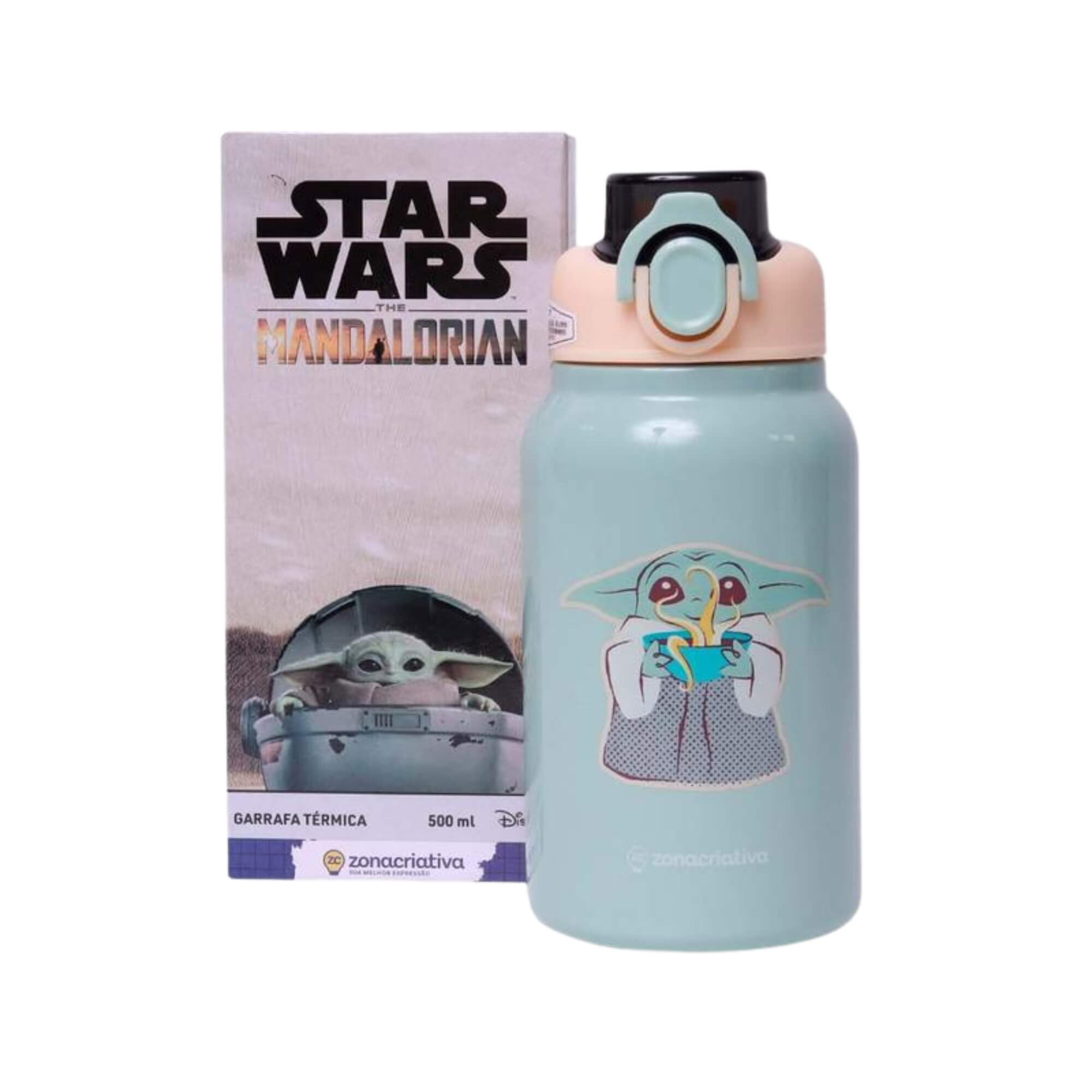 Garrafa Jupiter Baby Yoda 500ml Zona Criativa - 10073471