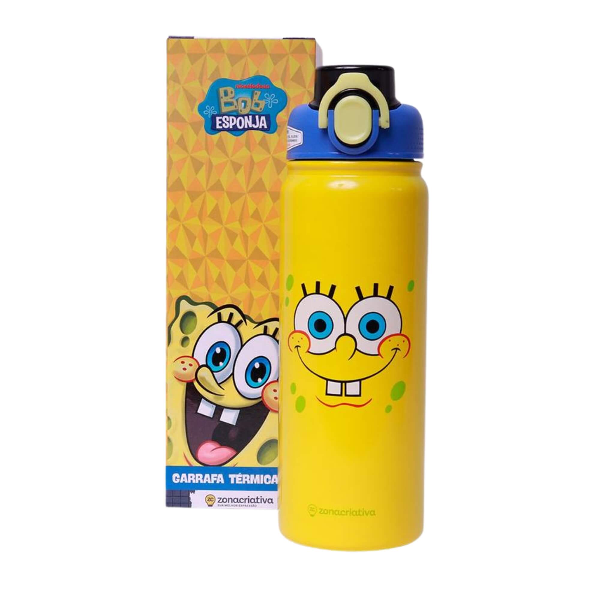 Garrafa Galaxy Bob Esponja 650ml Zona Criativa - 10073500