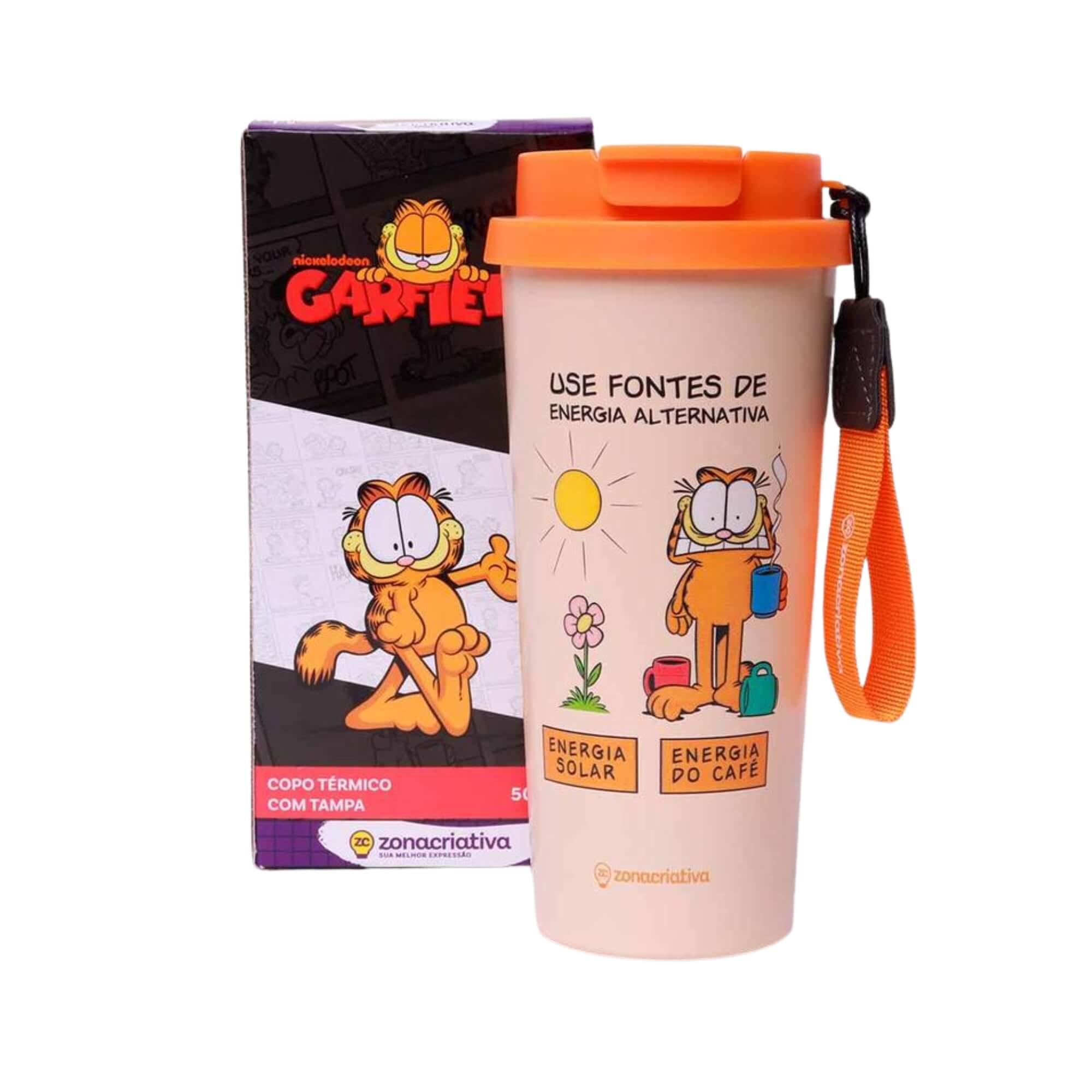 Copo Baker Garfield 500ml Zona Criativa - 10026411