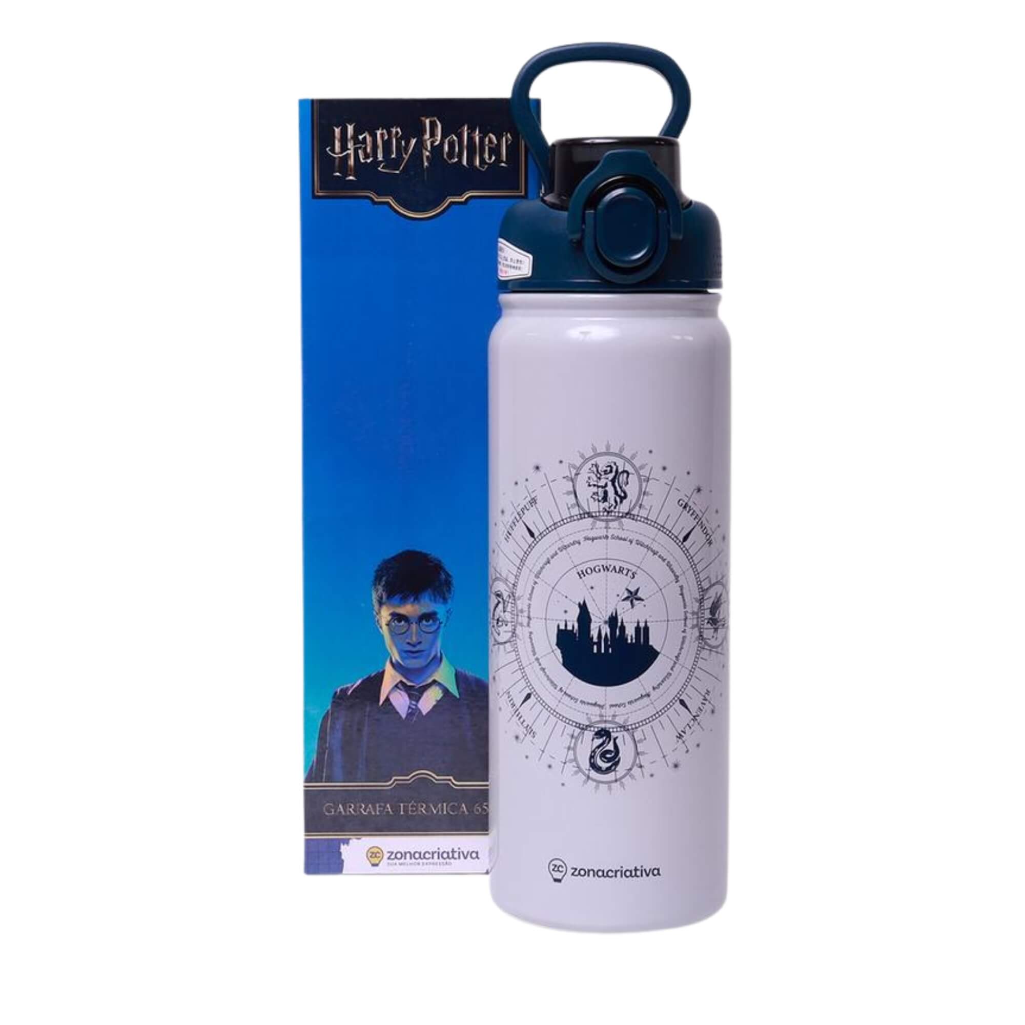Garrafa Galaxy Castelo Harry Potter 650ml Zona Criativa - 10073516