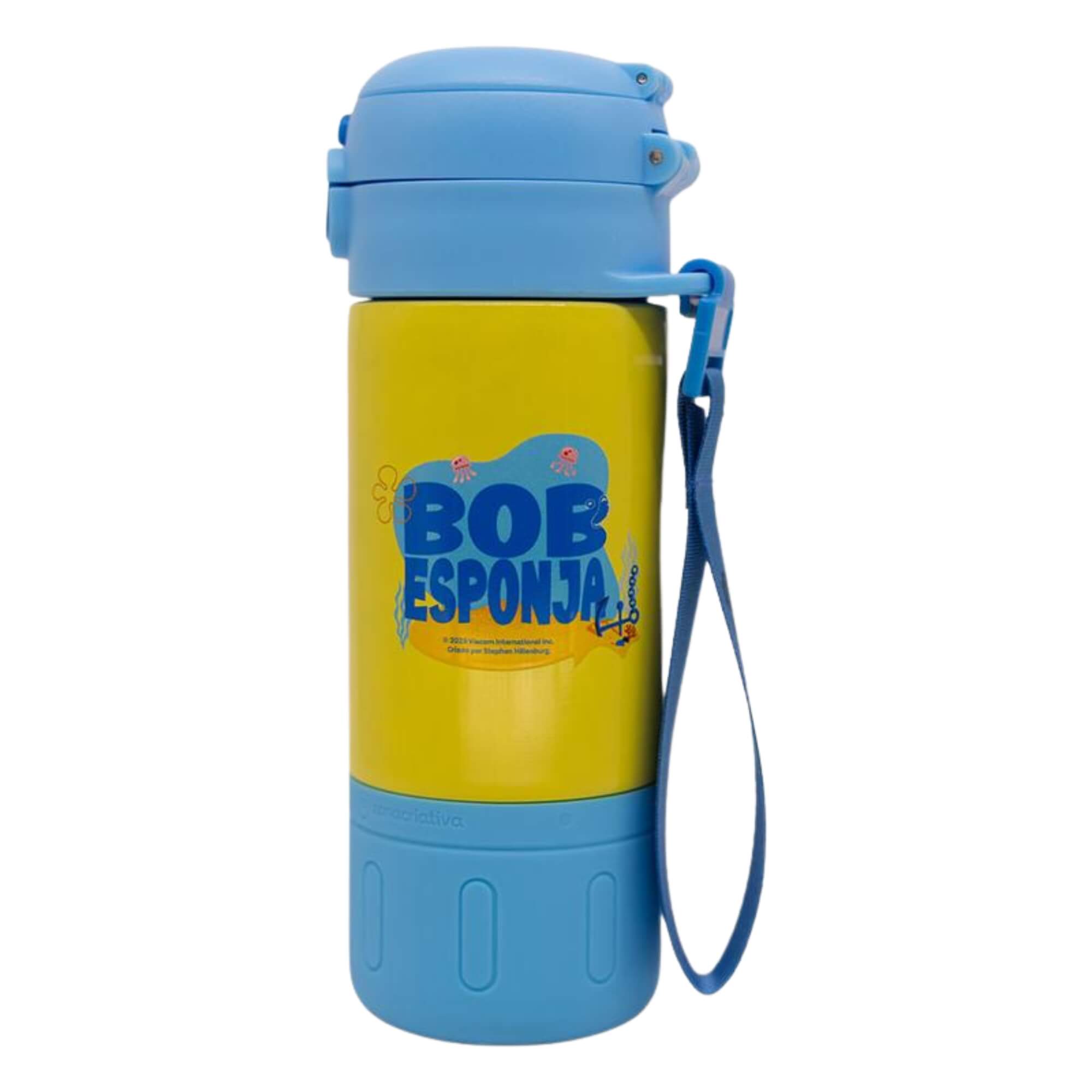 Garrafa Capsule 450ml Bob Esponja Zona Criativa -  10073599