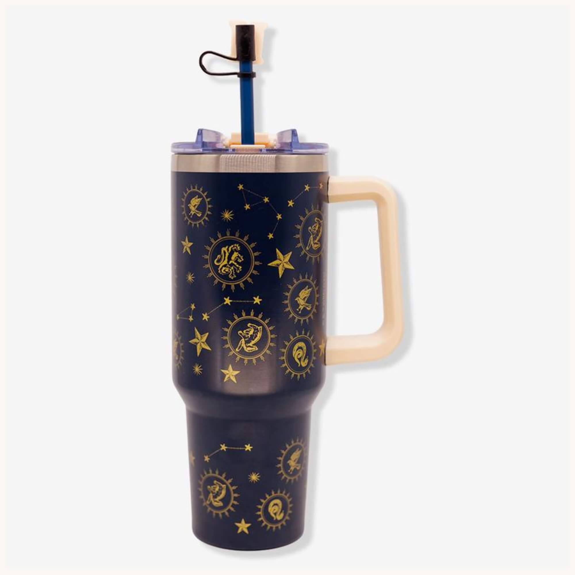 Canecão Tumbler c/ Pingente 1,15L Hogwarts Casas Zona Criativa - 10026555