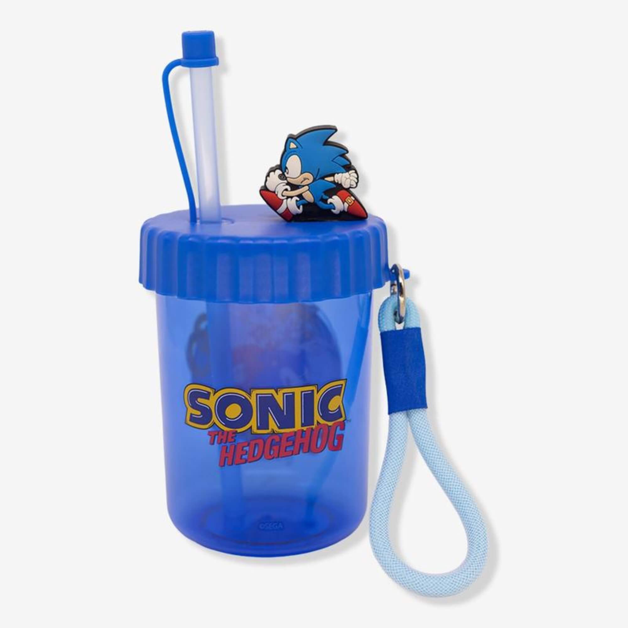 Copo Canudo Flip 500ml Sonic Zona Criativa - 10026560