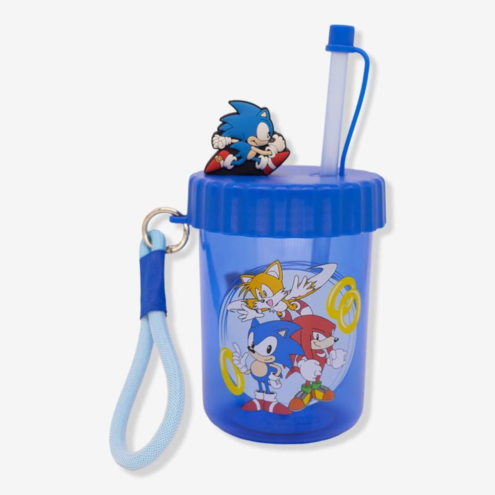 Copo Canudo Flip 500ml Sonic Zona Criativa - 10026560