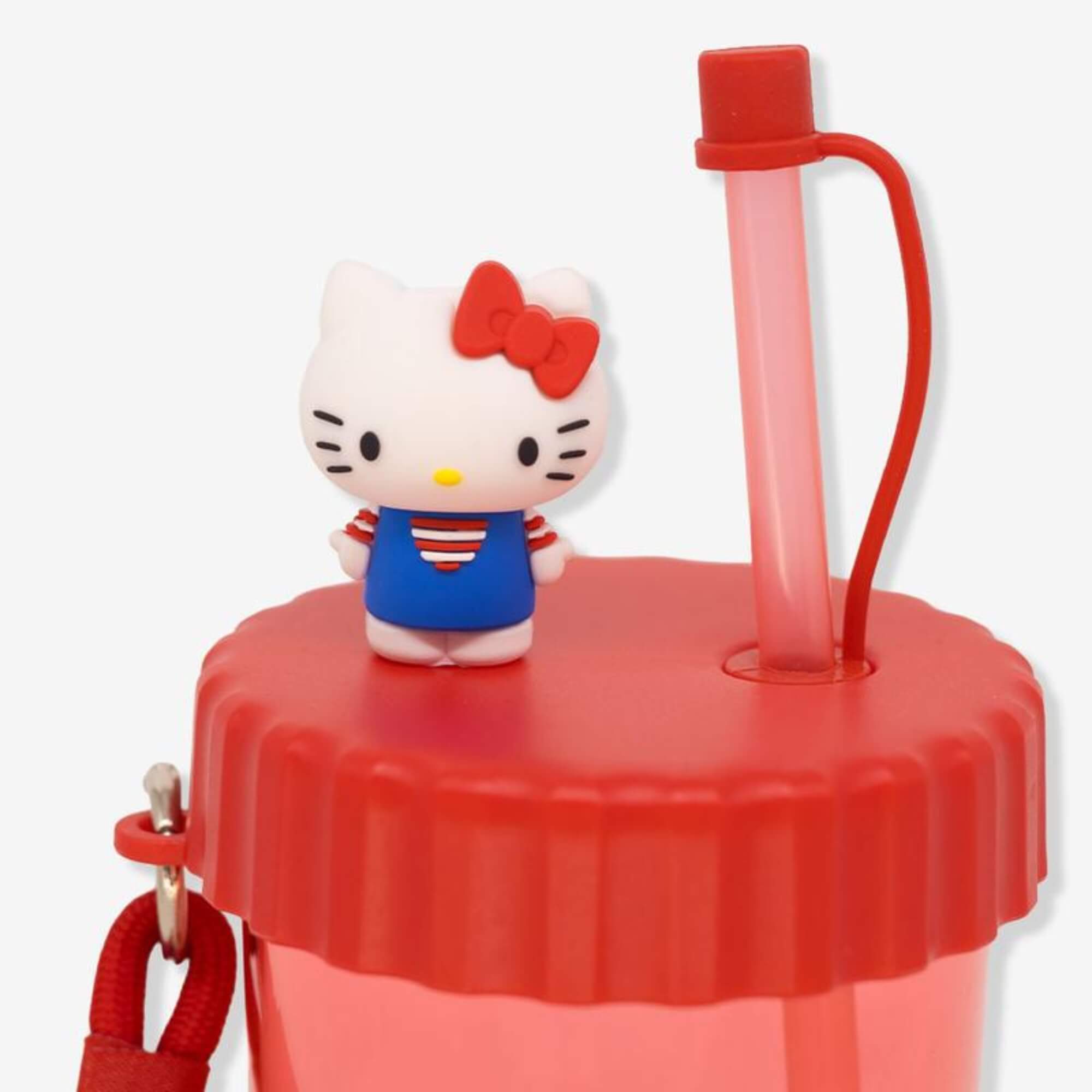 Copo Canudo Flip 500ml Hello Kitty Zona Criativa - 10026566