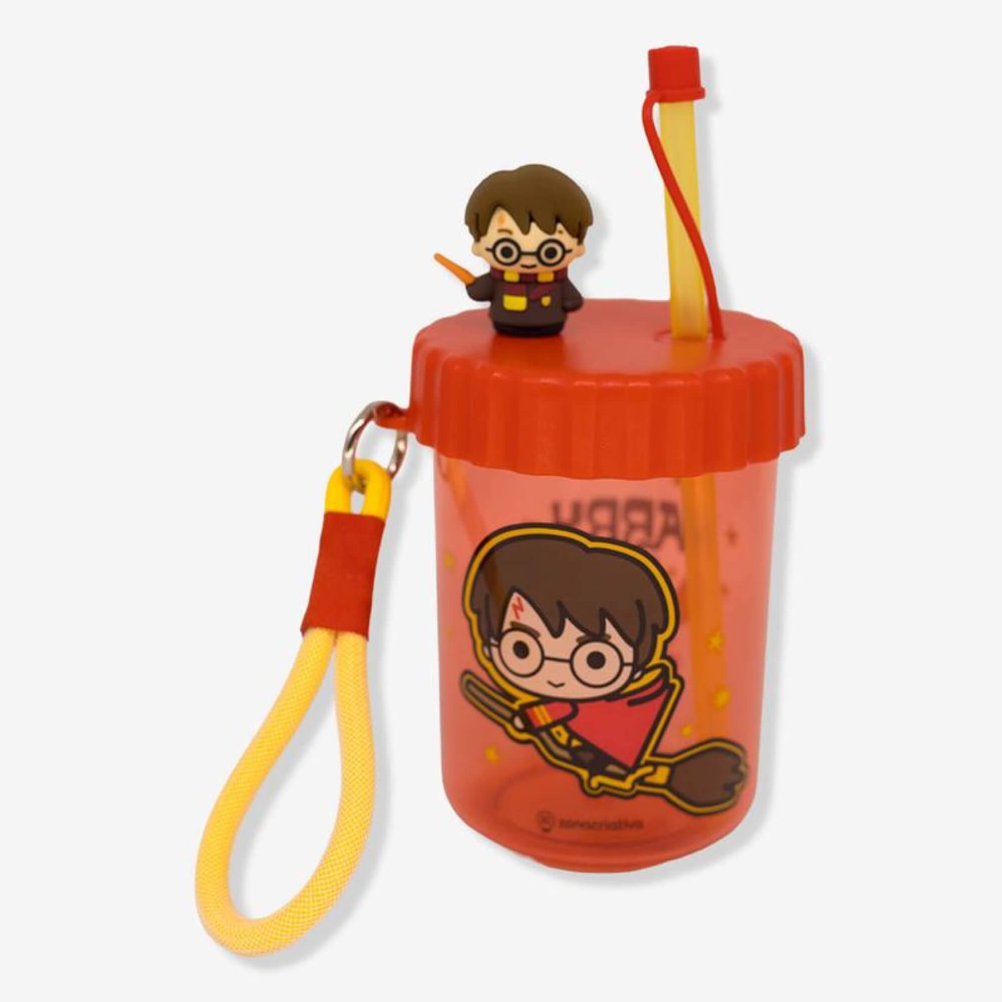 Copo Canudo Flip 500ml Harry Potter Zona Criativa - 10026567