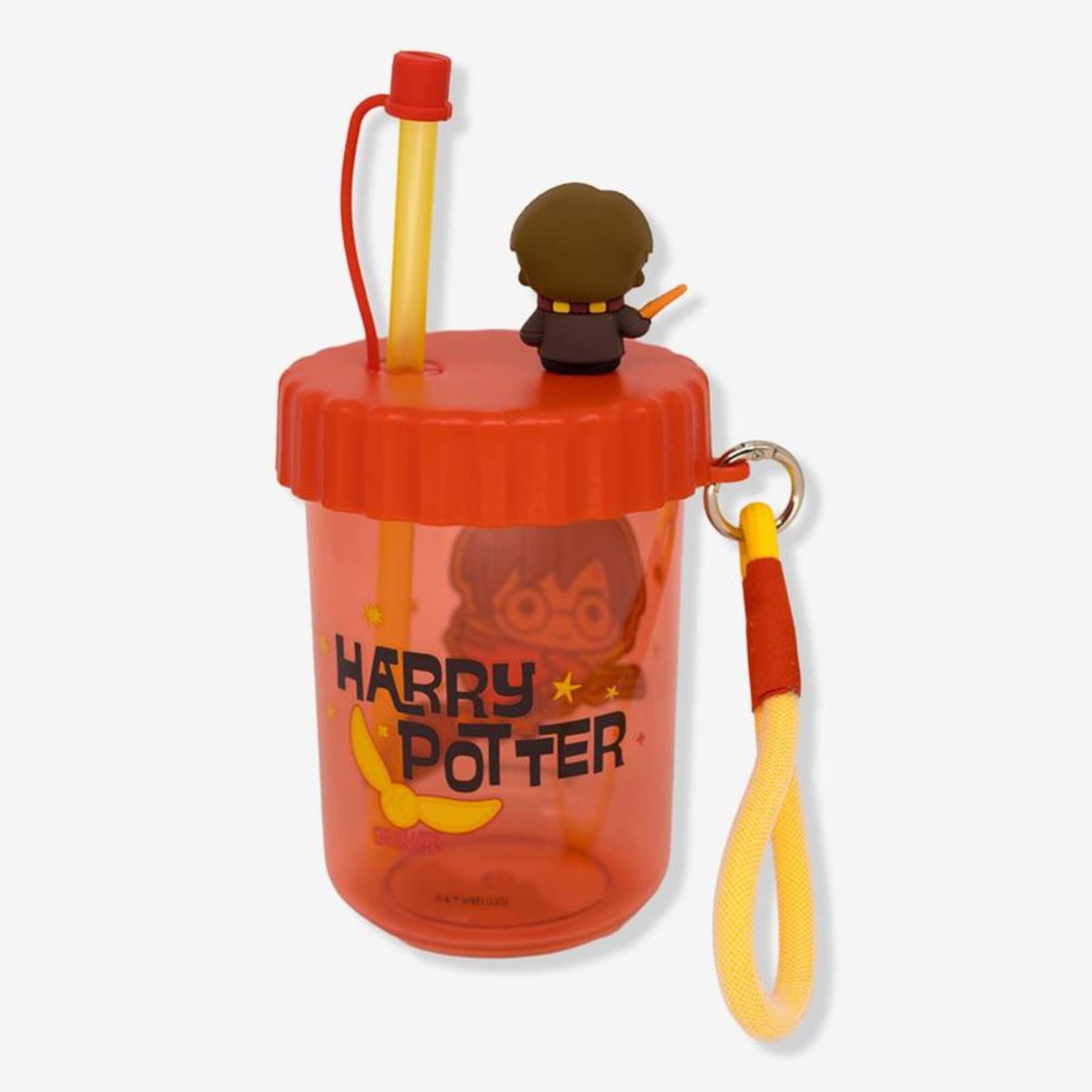 Copo Canudo Flip 500ml Harry Potter Zona Criativa - 10026567