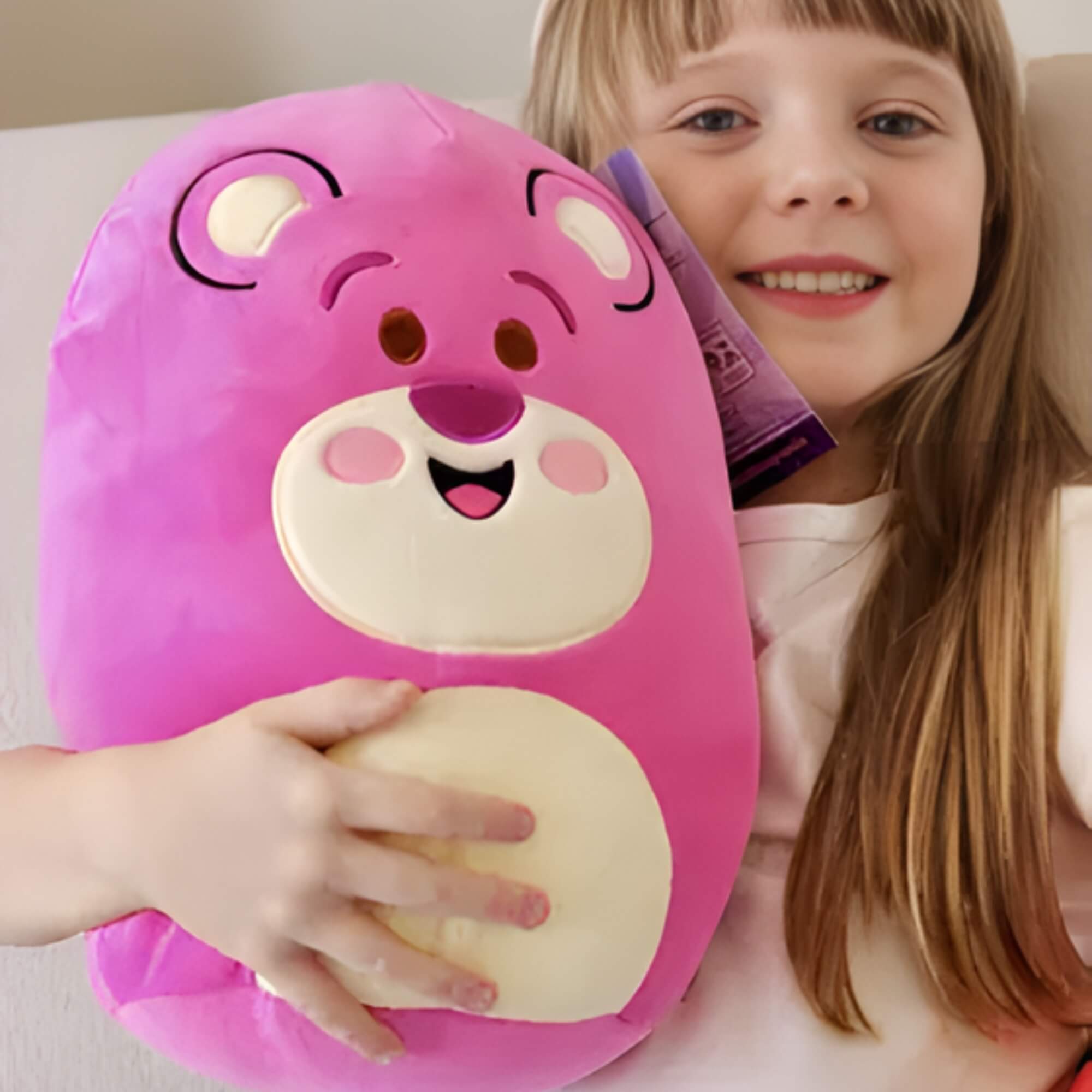 Almofada Puffy Squish Lotso Toy Story Zona Criativa - 10065495