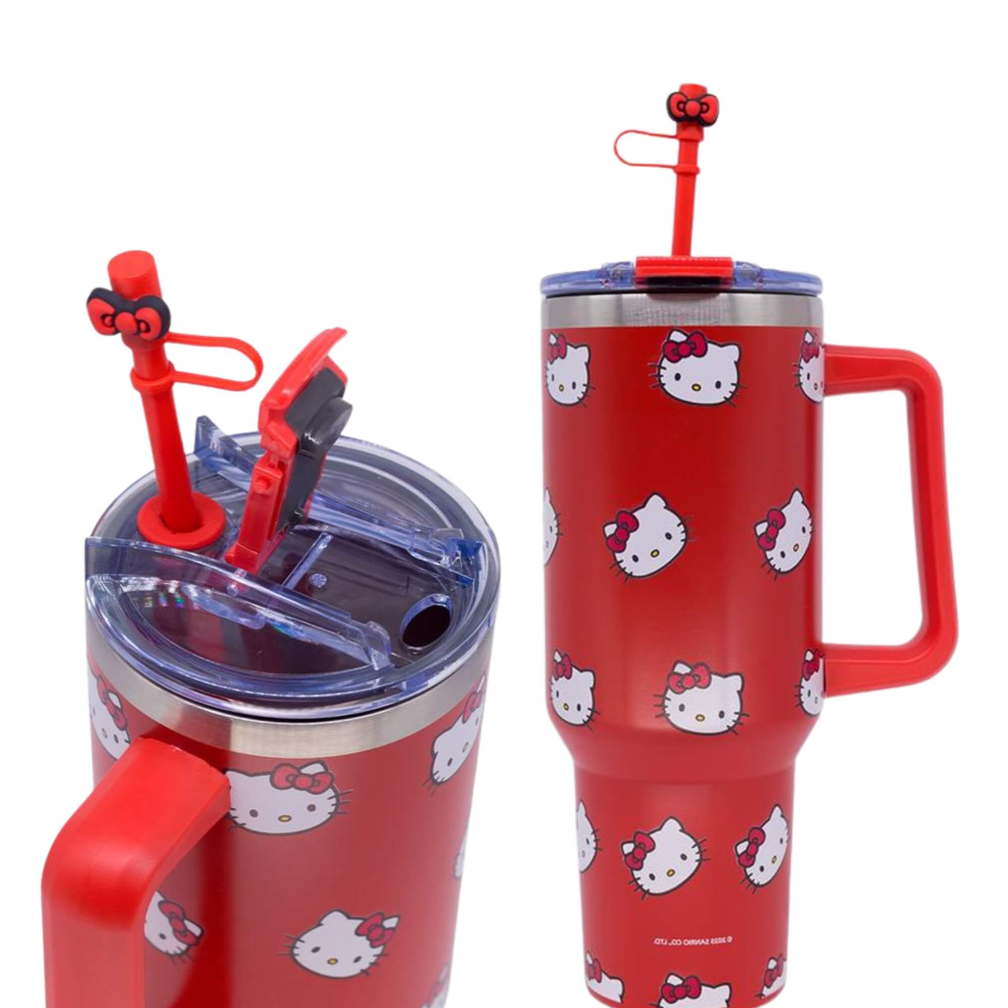 Canecão Tumbler com Pingente 1,5L Hello Kitty Rostinhos Zona Criativa - 10026670