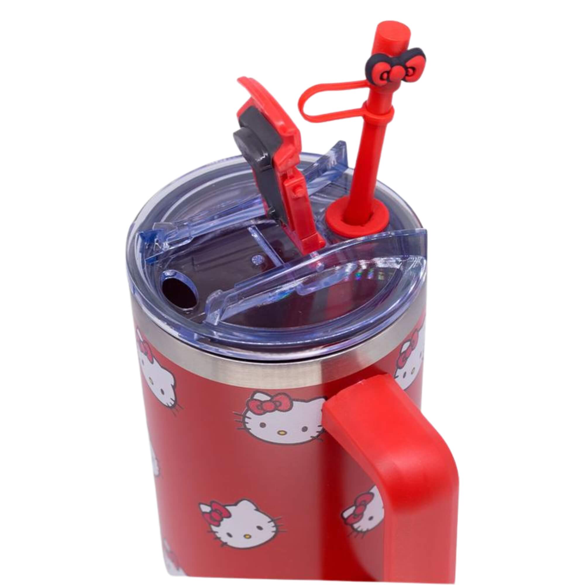 Canecão Tumbler com Pingente 1,5L Hello Kitty Rostinhos Zona Criativa - 10026670