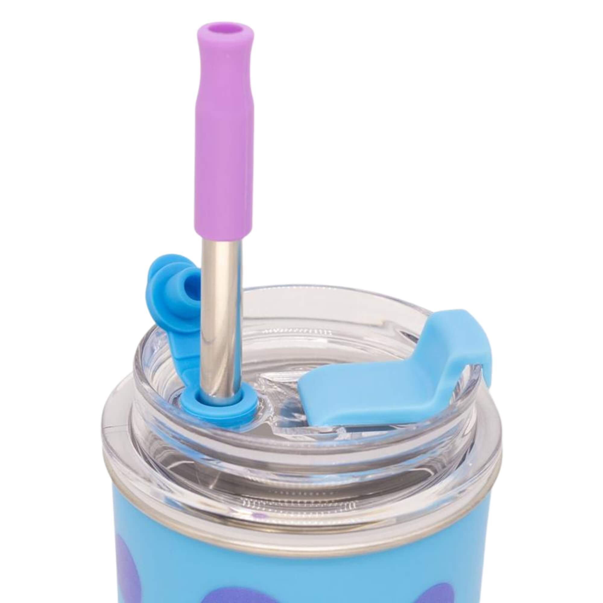 Copo Neo com Canudo 300ml Sulley Zona Criativa - 10026752
