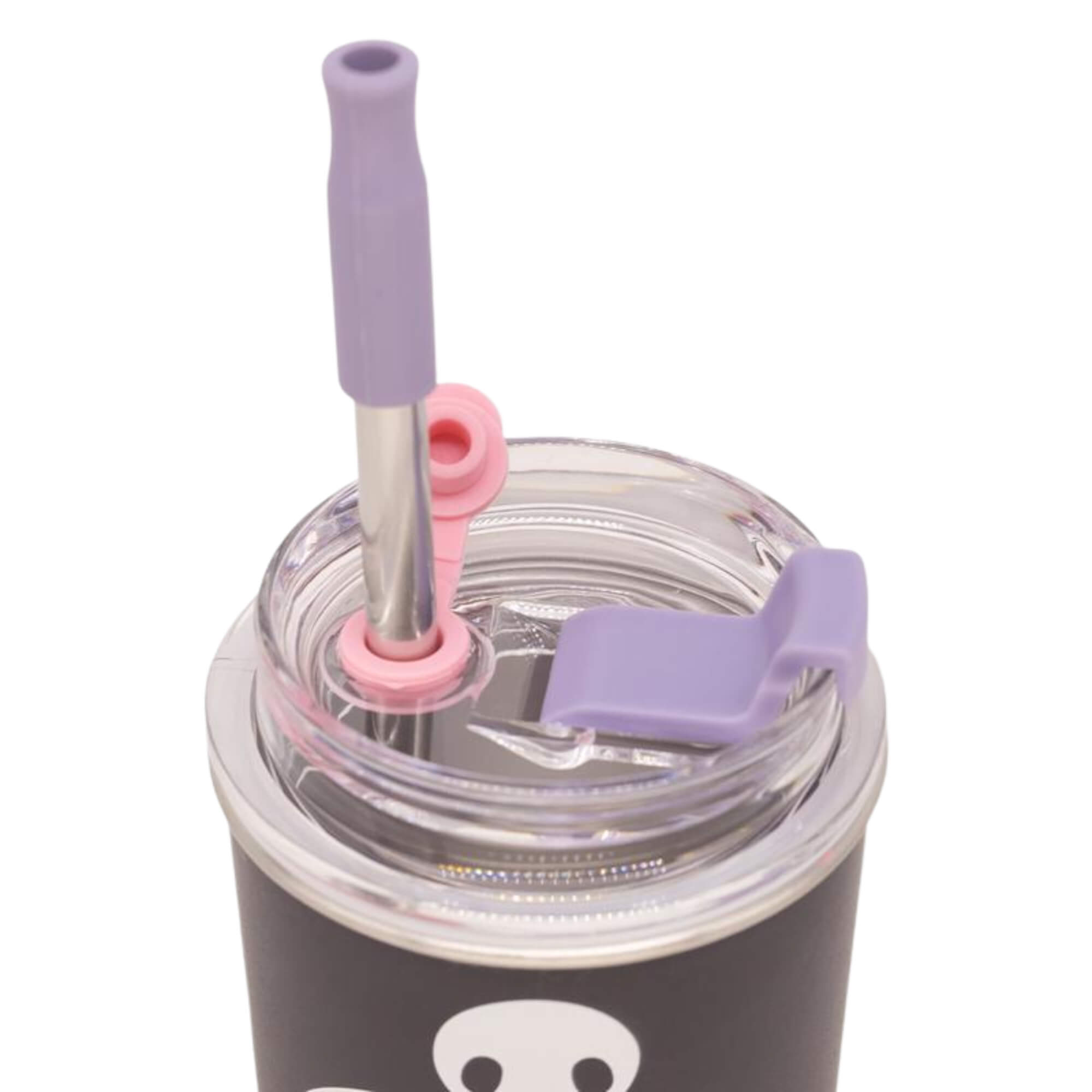 Copo Neo com Canudo Kuromi Zona Criativa - 10026756