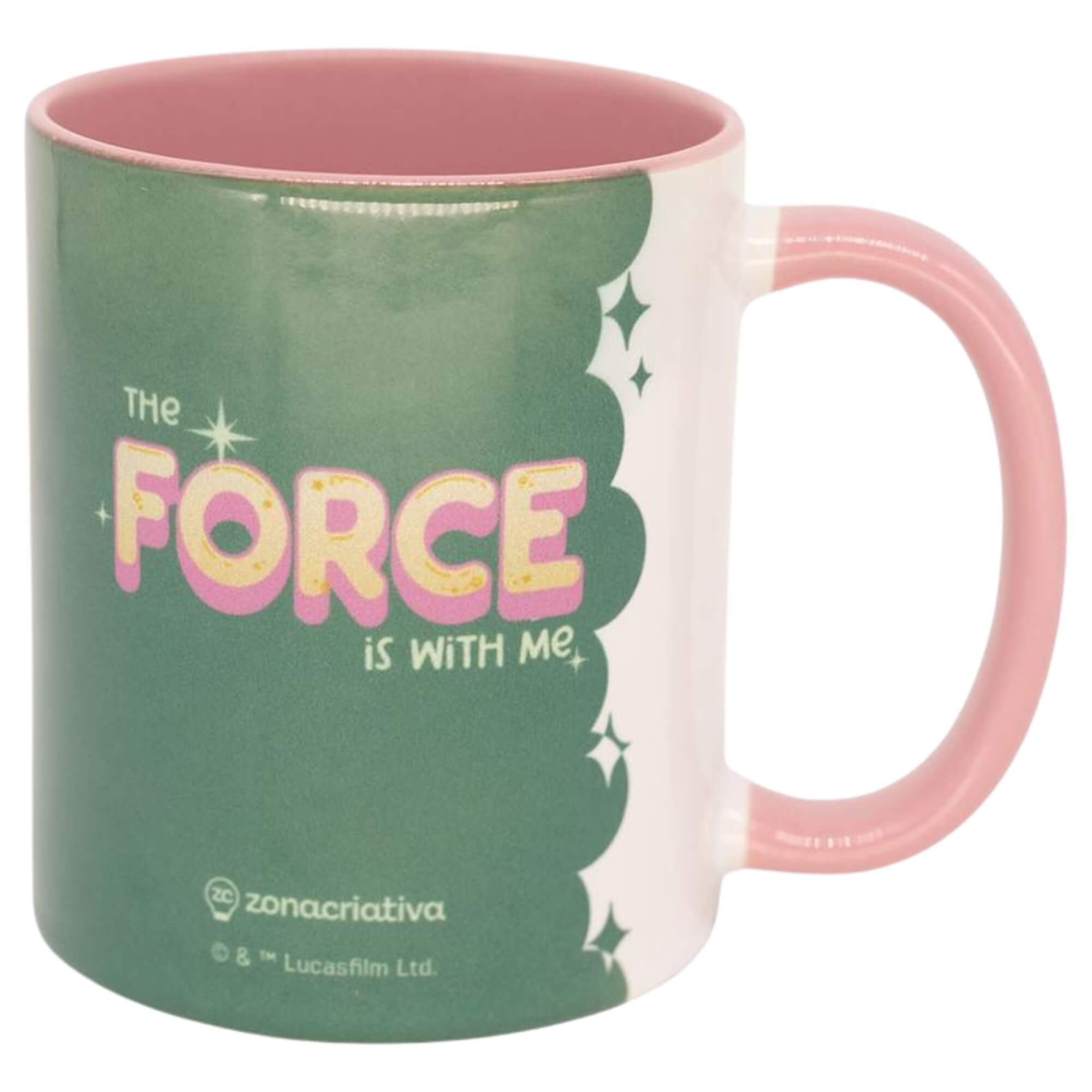 Caneca Pop 350ml Baby Yoda Fruit Zona Criativa - 10026763