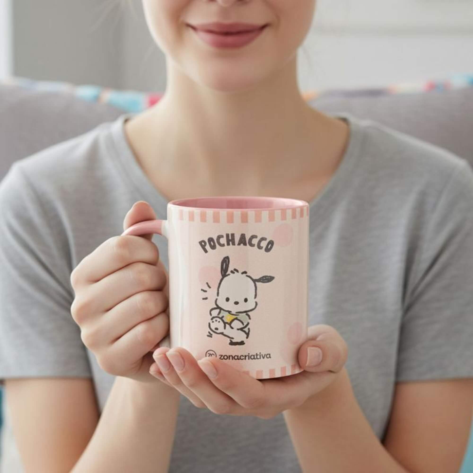 Caneca Pop 350ml Pochacco Zona Criativa - 10026831
