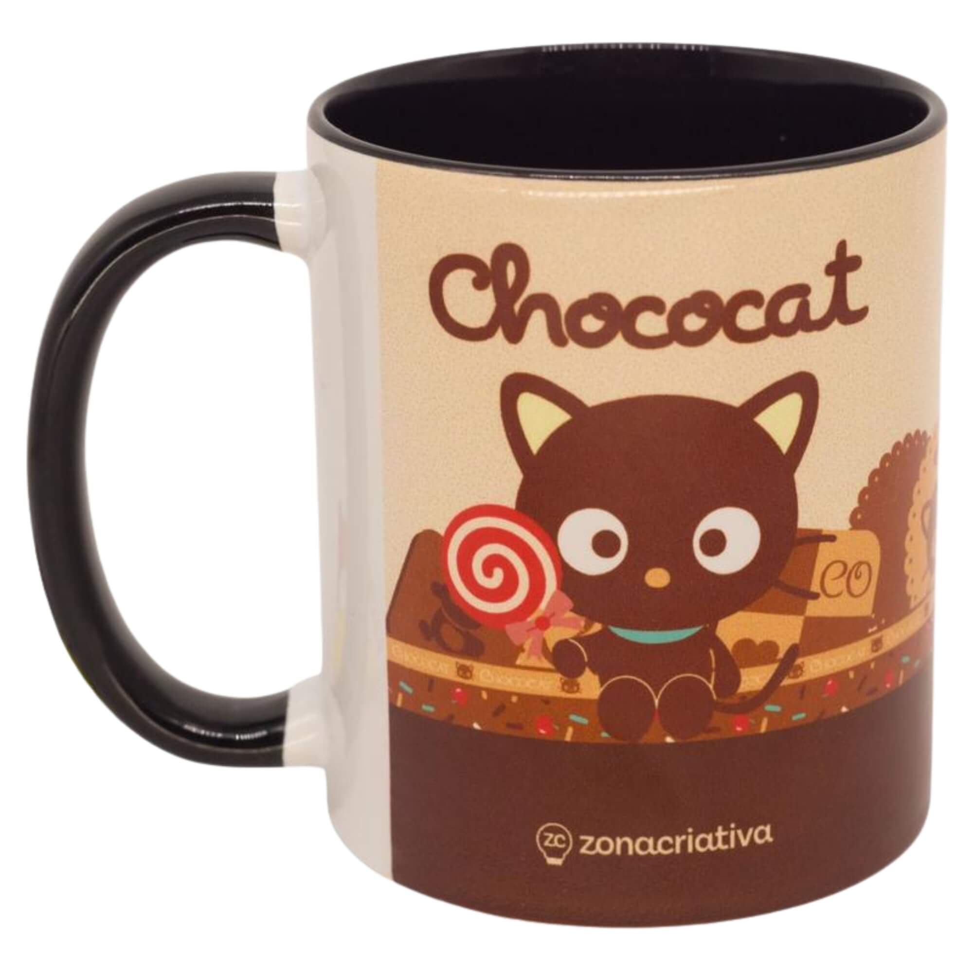 Caneca Pop 350ml Chococat Zona Criativa -  10026848