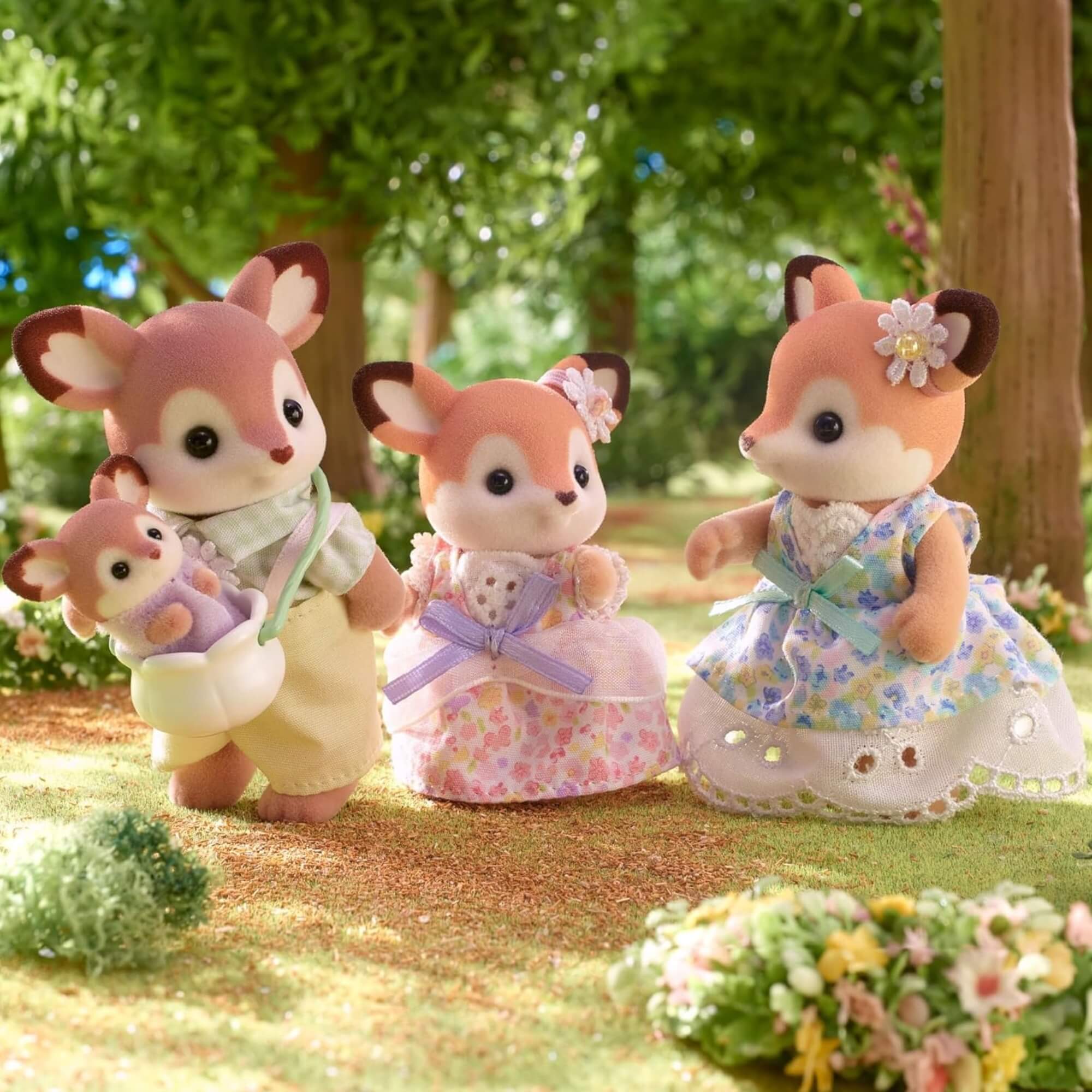 Brinquedo Família dos Cervos Sylvanian Families Epoch - 5799