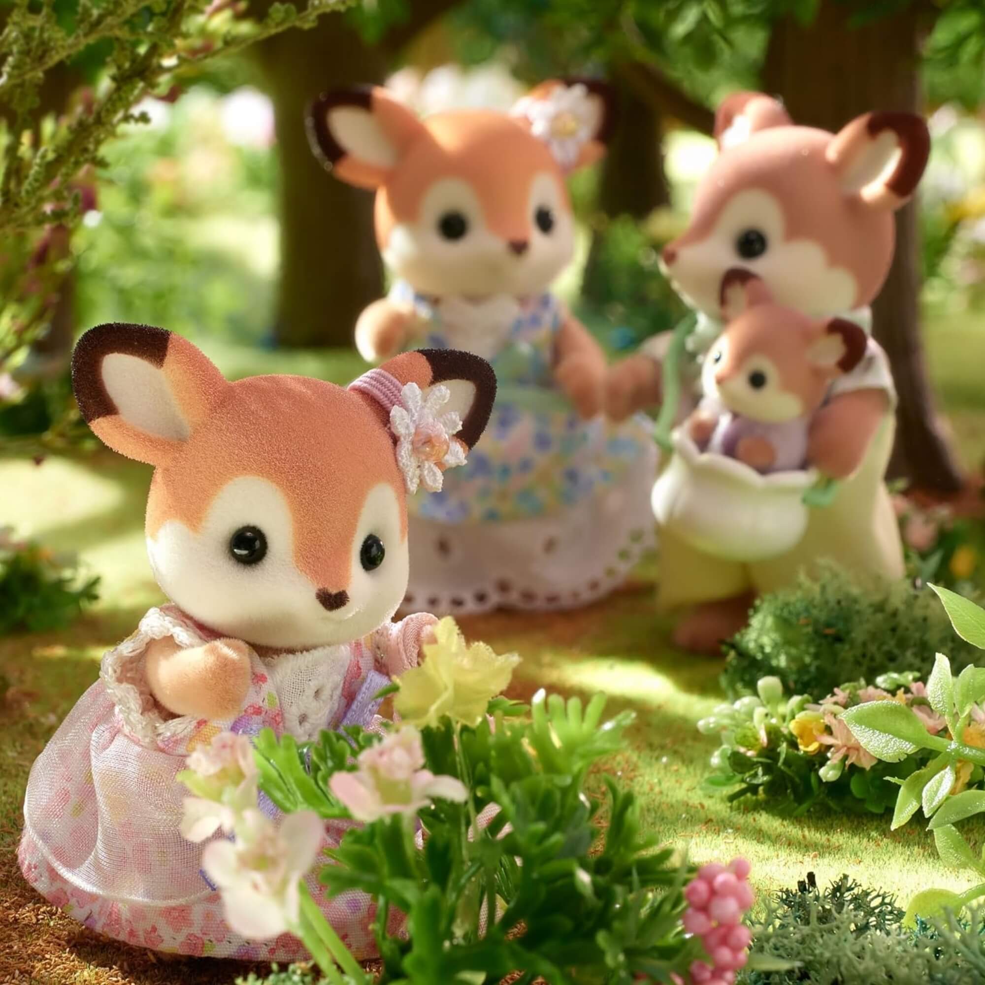 Brinquedo Família dos Cervos Sylvanian Families Epoch - 5799