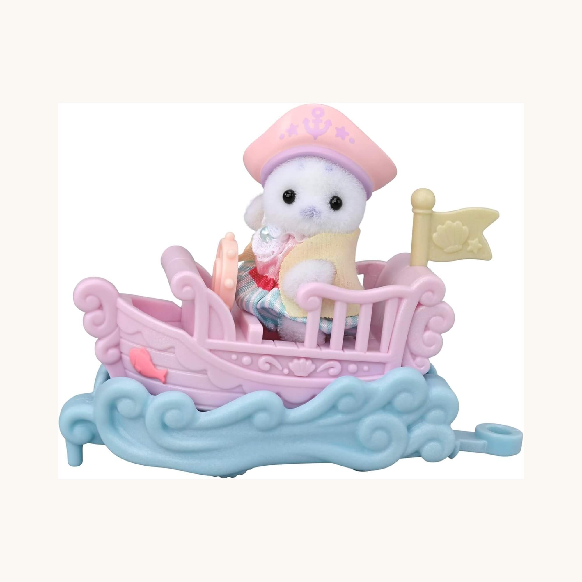 Brinquedo Atrações do Parque de Diversões Surfando nas Ondas Sylvanian Families Epoch - 5820