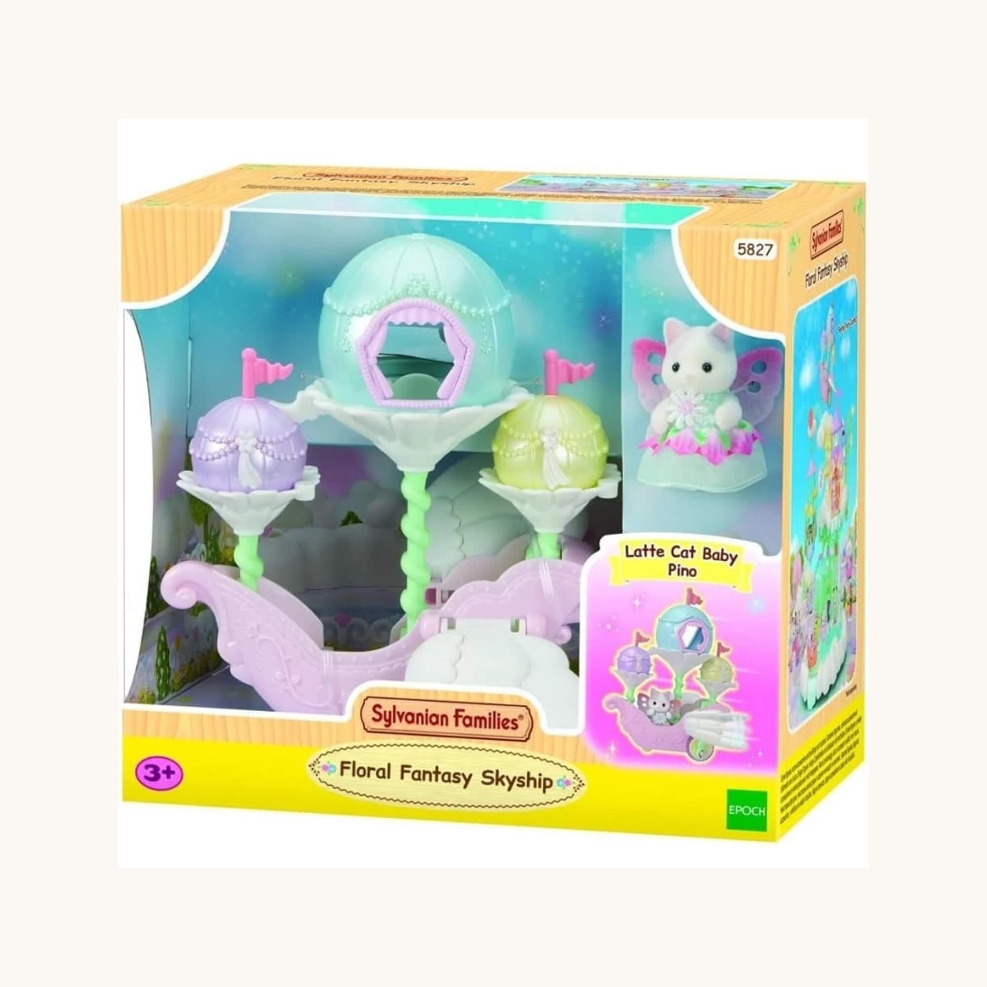 Brinquedo Navio Flutuante Fantasia das Flores Sylvanian Families Epoch - 5827