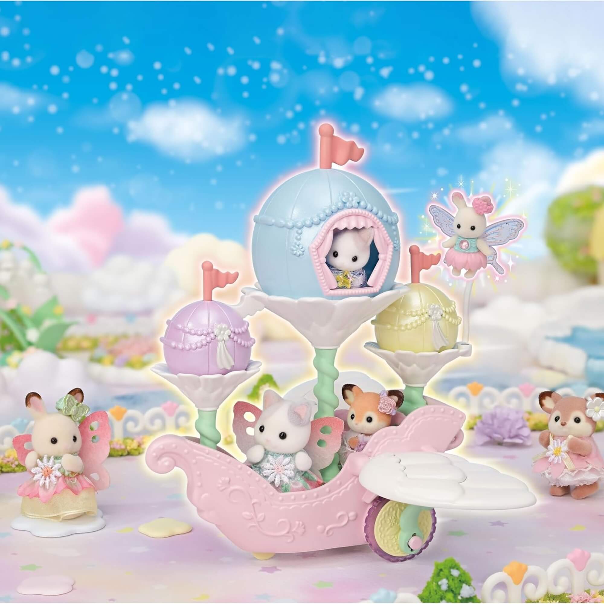 Brinquedo Navio Flutuante Fantasia das Flores Sylvanian Families Epoch - 5827