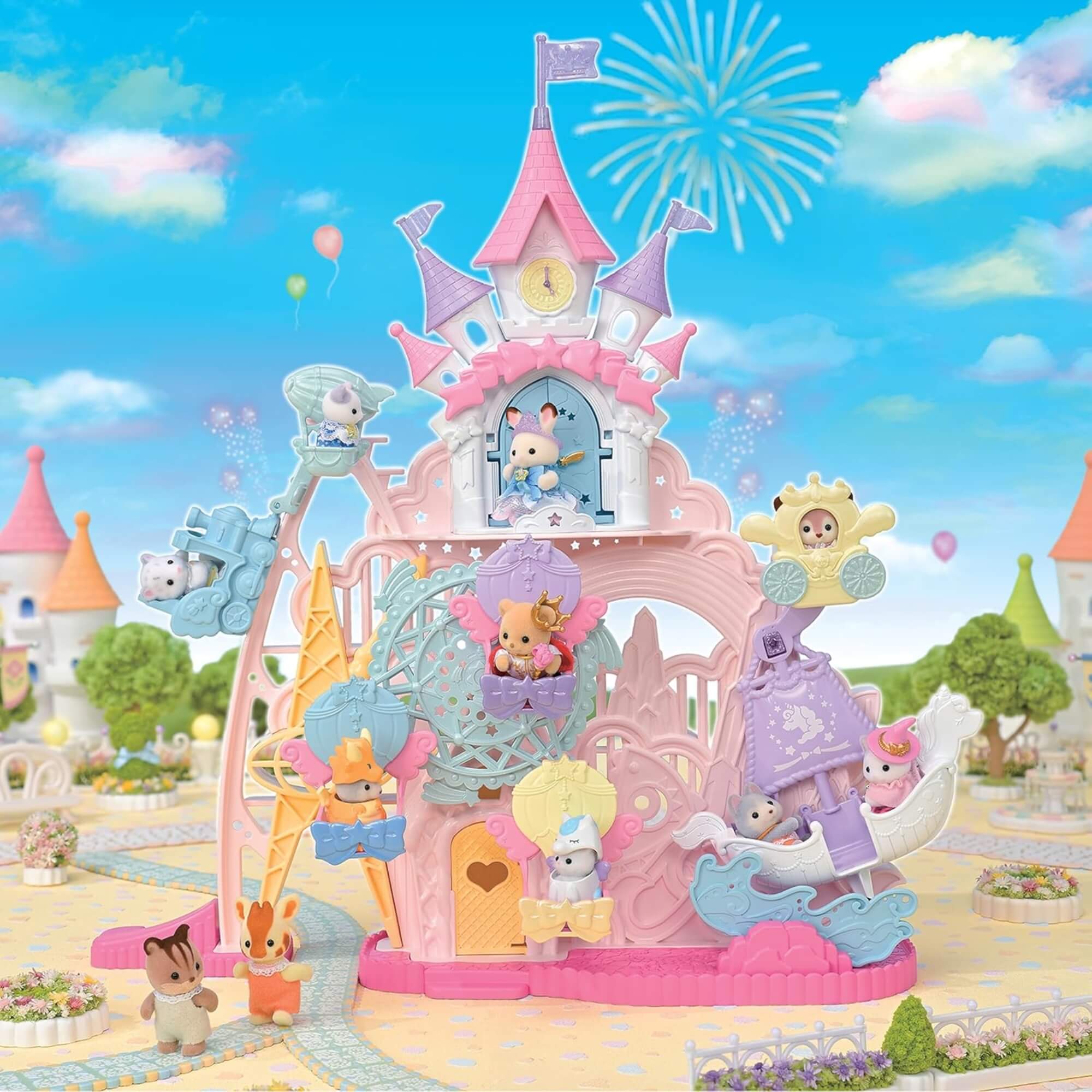 Brinquedo Parque de Diversões dos Sonhos para Bebês Sylvanian Families Epoch - 5841