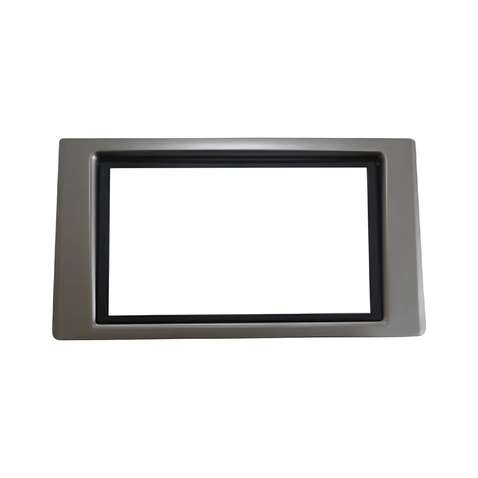 Moldura 2din Iveco 13/19 cor Grafite Padrão Chinês/Japonês Fiamon - 4250