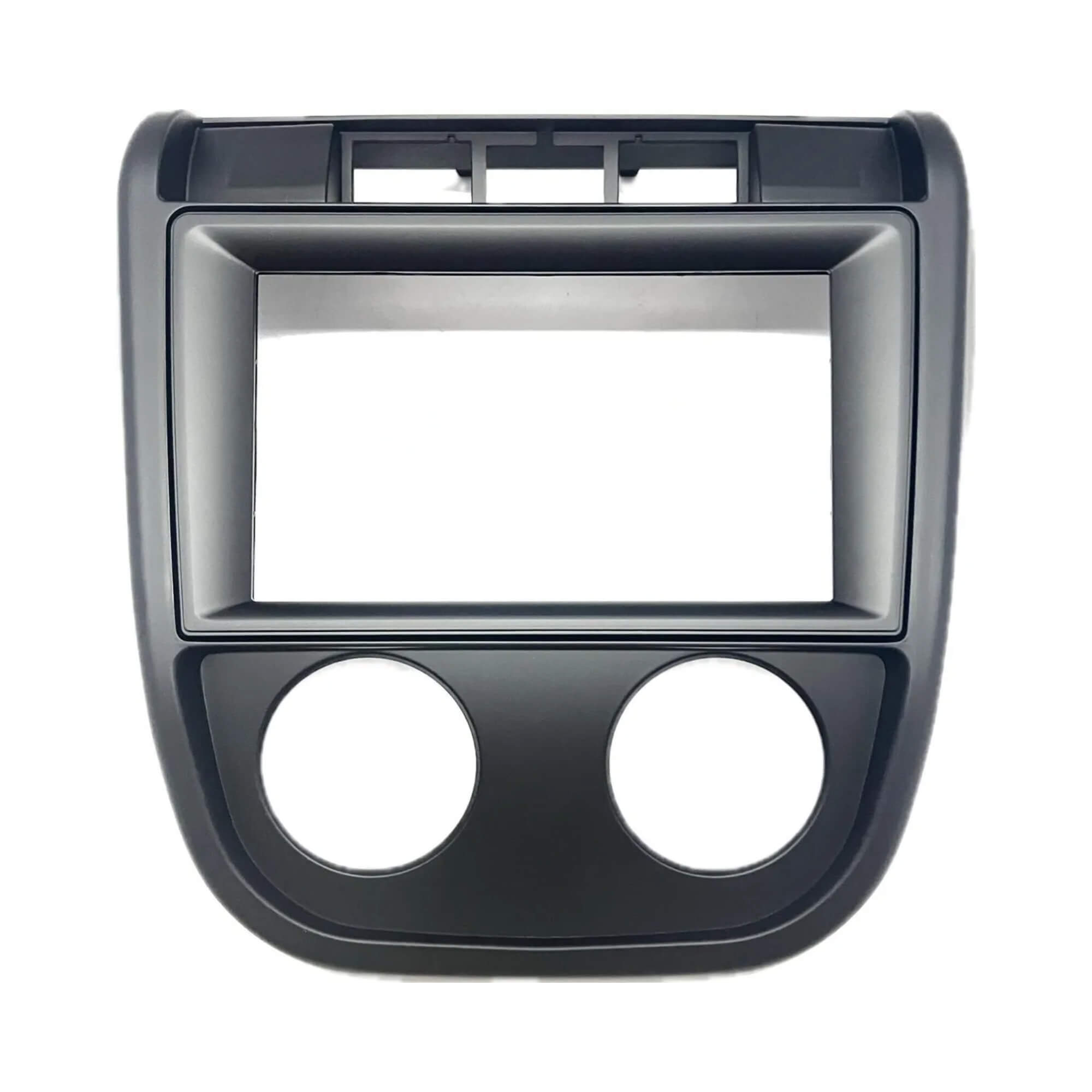 Moldura 2Din 9''/7'' VW Fox e Crossfox G1 03/09 cor Preta Fiamon - 5945