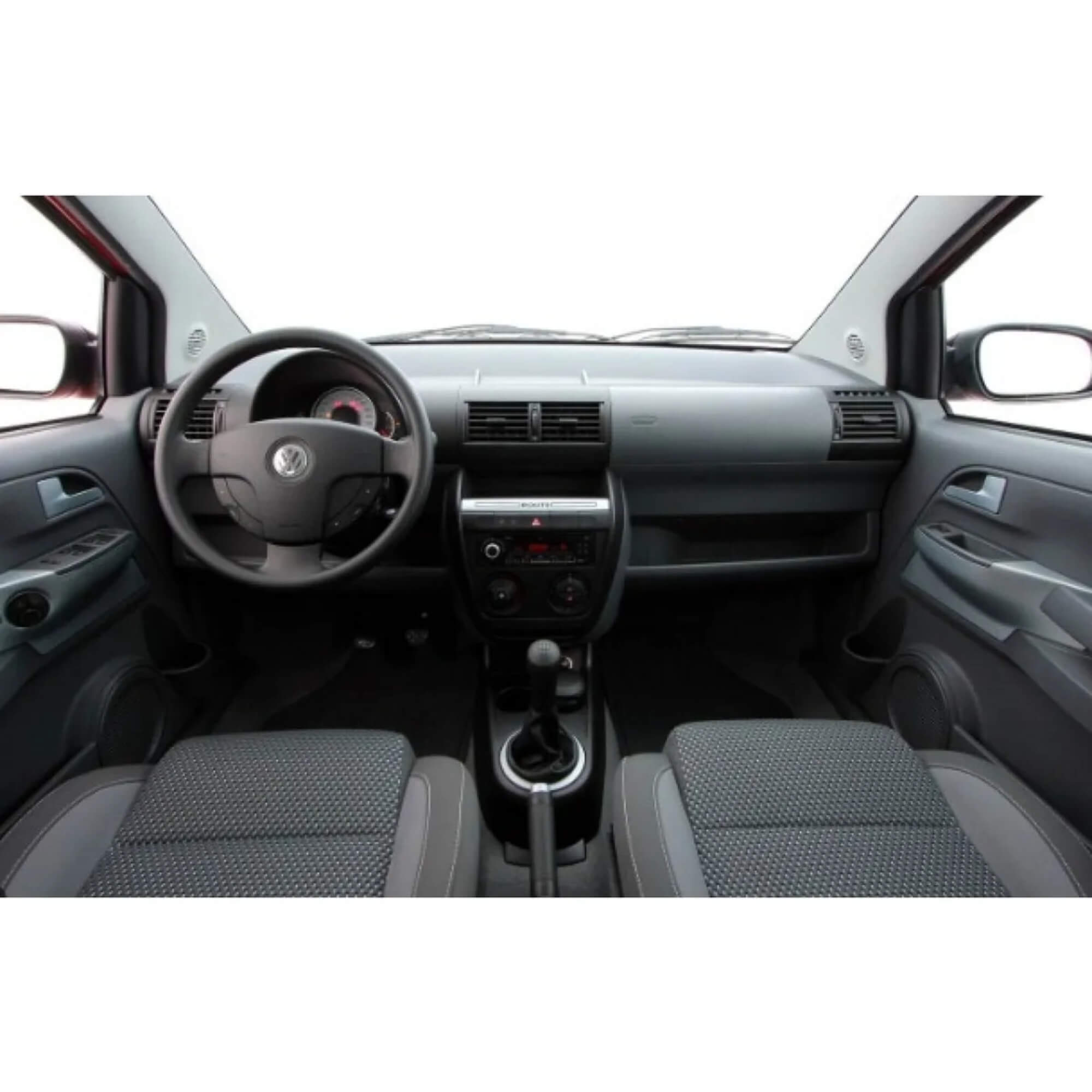Moldura 2Din 9''/7'' VW Fox e Crossfox G1 03/09 cor Preta Fiamon - 5945