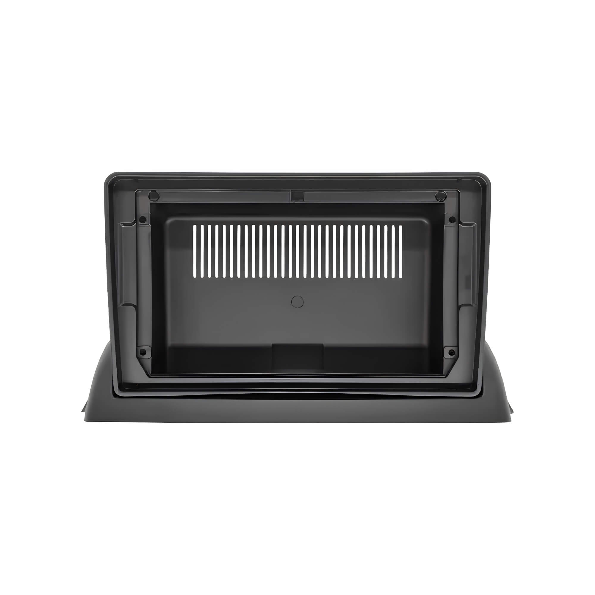 Moldura 9" Renault Clio G2 98/05 cor Preta Padrão Chinês Fiamon - 5963