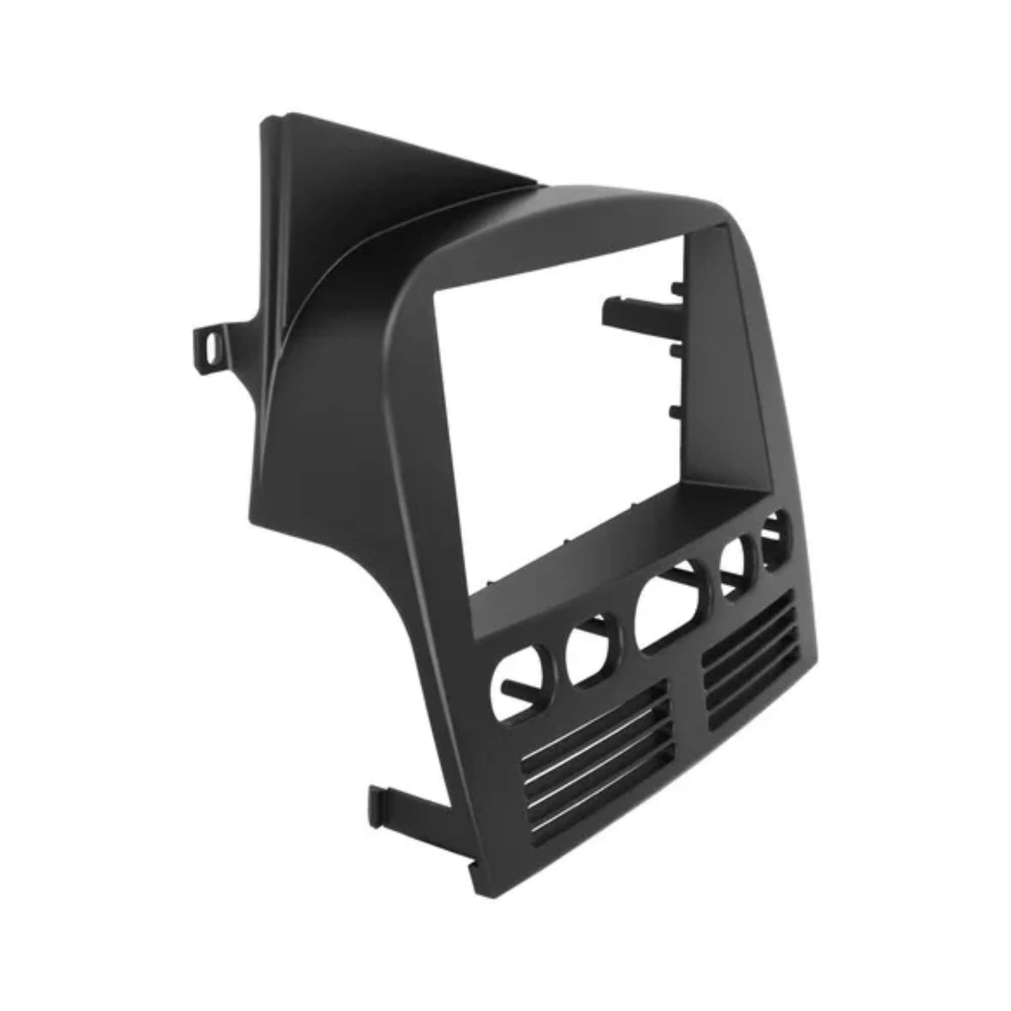 Moldura 2din 7" Fiat Palio, Siena, Strada, Weekend G1 cor Preta Padrão Ch/Jp Fiamon - 5966