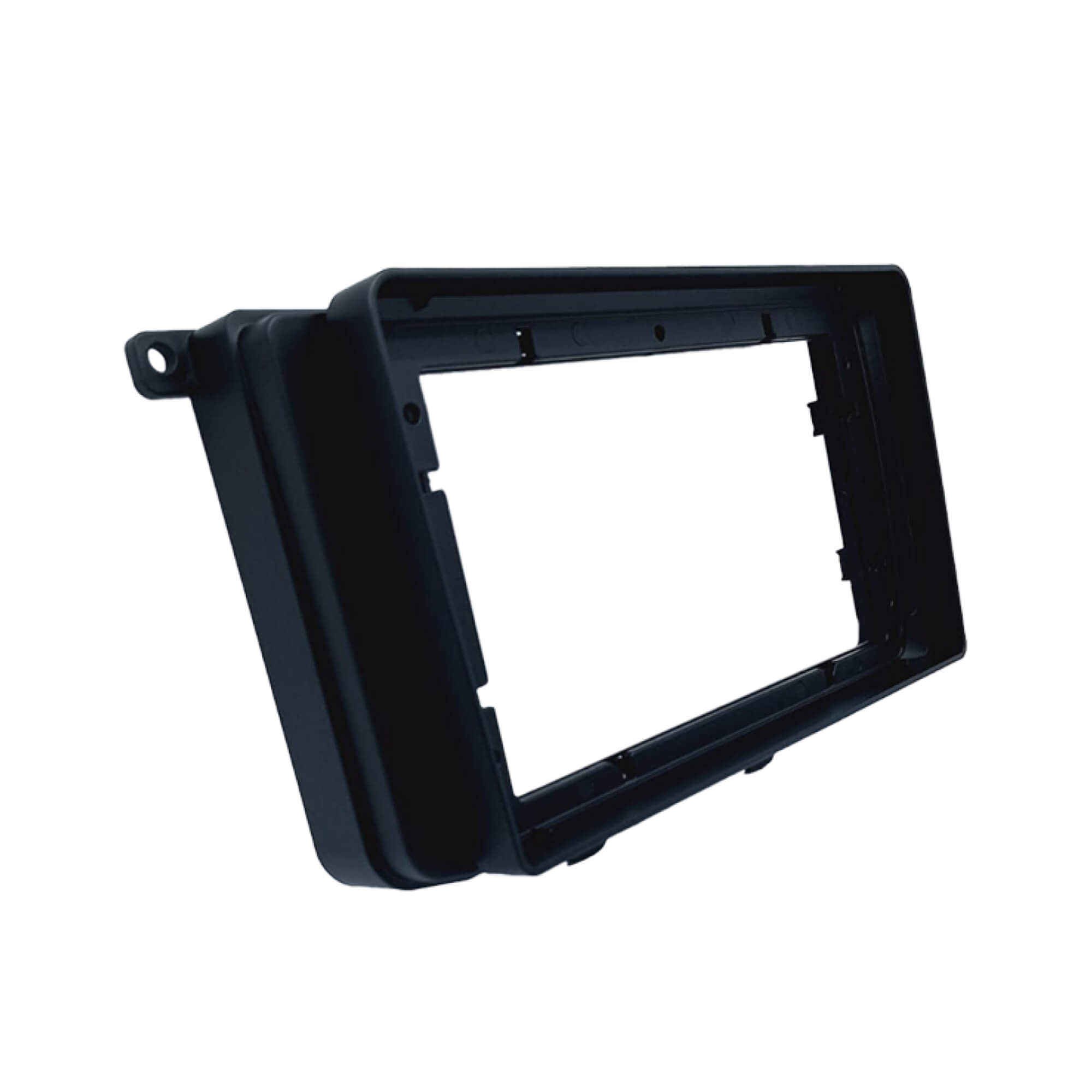 Moldura 9" Flutuante Scania NTG Padrão Chinês cor Preta Fiamon - 6065