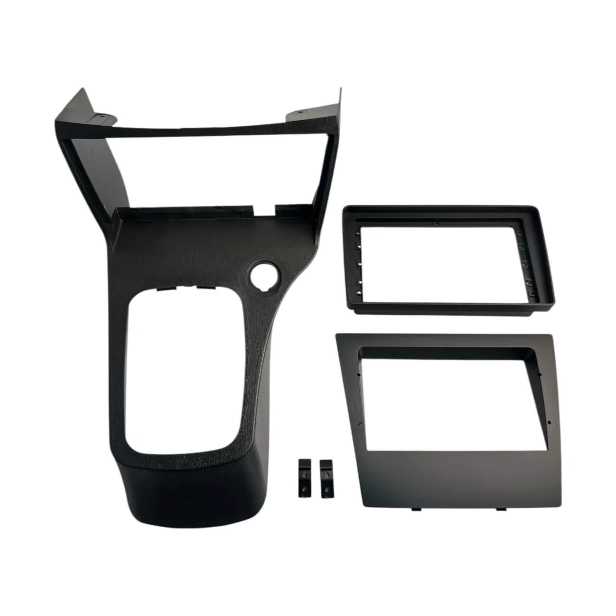 Moldura 9" Pol Celta G2 07/15 Prisma 06/12 na cor Preta padrão Chinês Fiamon - 6087