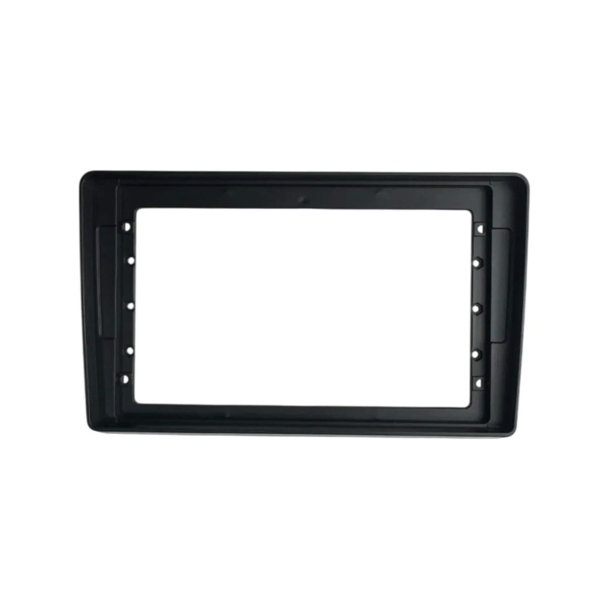 Moldura 2Din 9" Pol VW Delivery A partir de 2017 cor Preta Padrão Chinês Fiamon - 6106