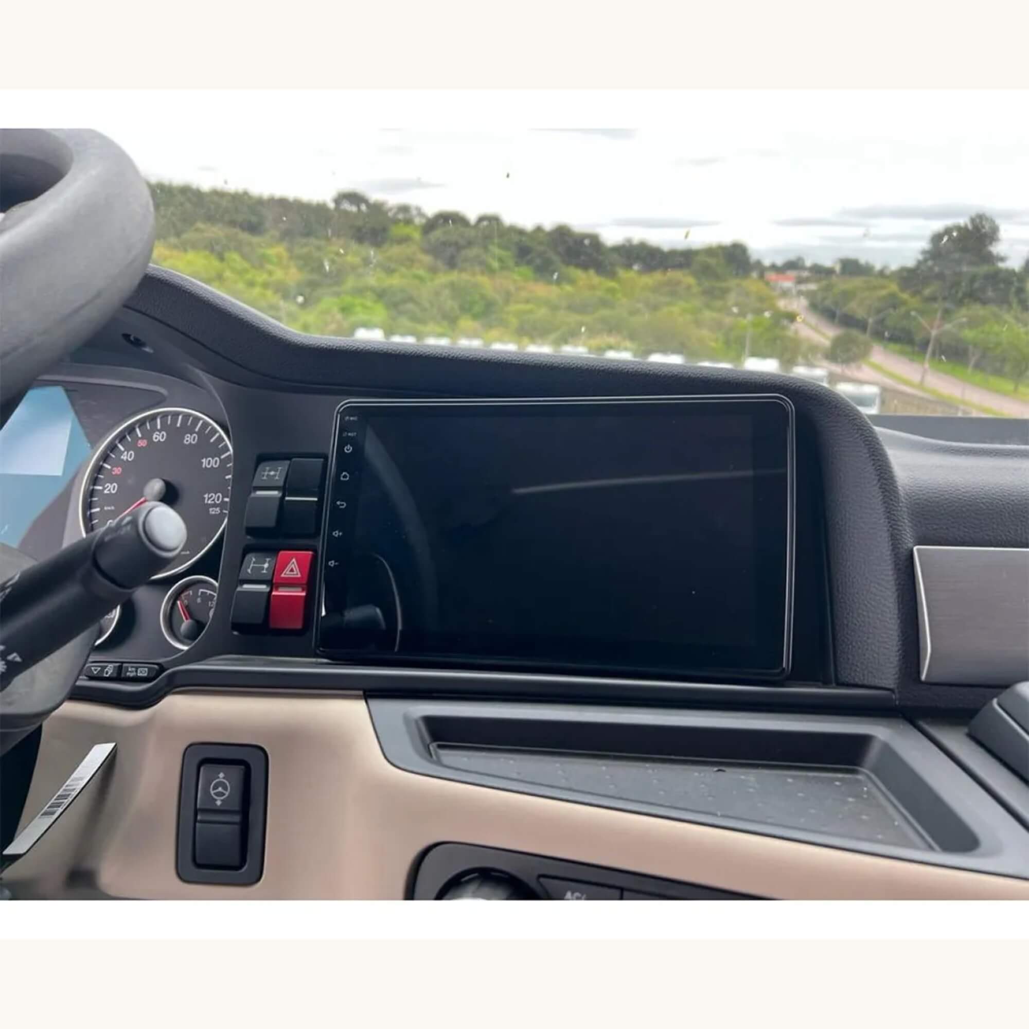 Moldura 9" Flutuante Padrão Chinês VW Meteor A partir de 2022 Fiamon - 6122