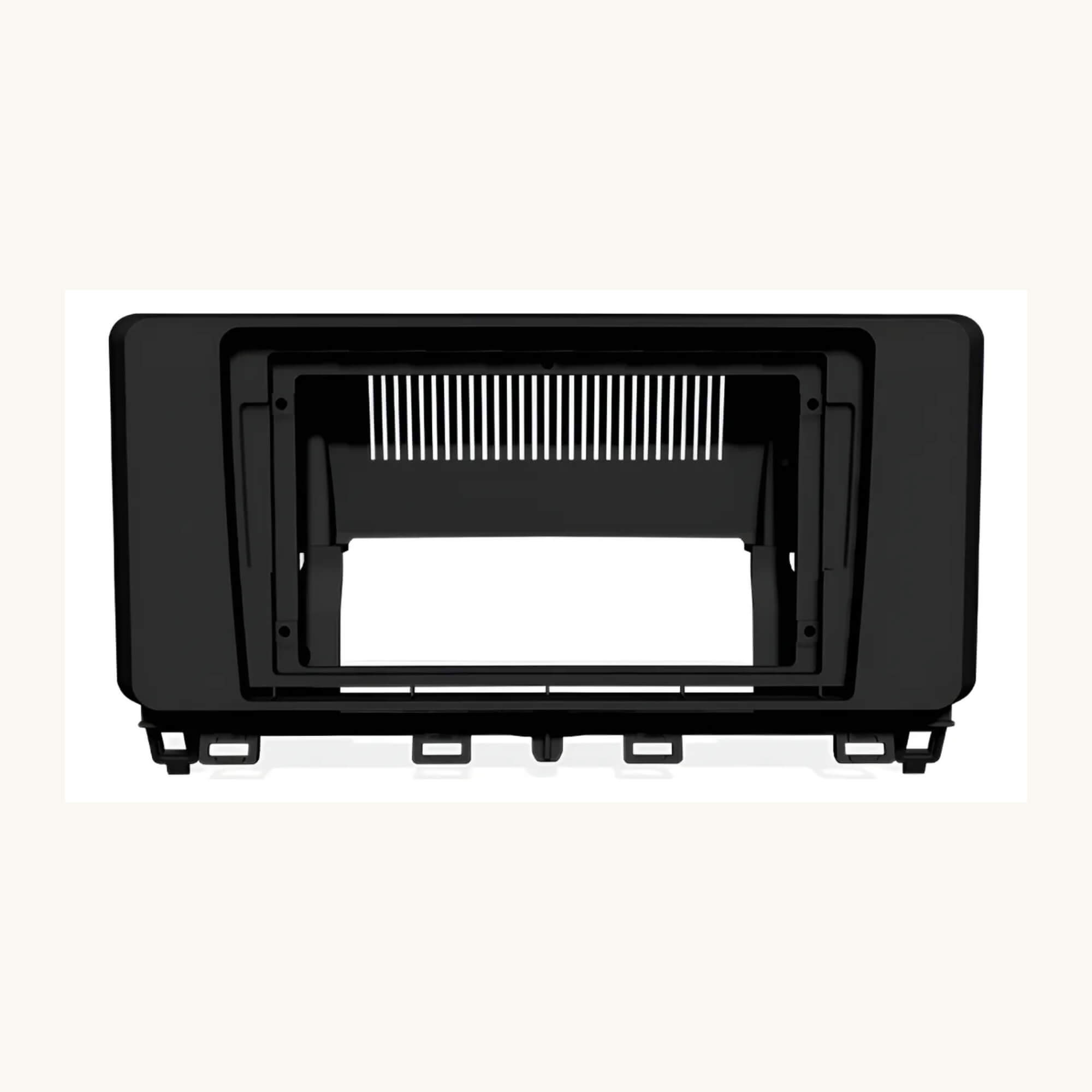 Moldura 9" Pol Peugeot Expert, Citroen Jumpy, Fiat Scudo 2025 em diante cor Preta Fiamon - 6180
