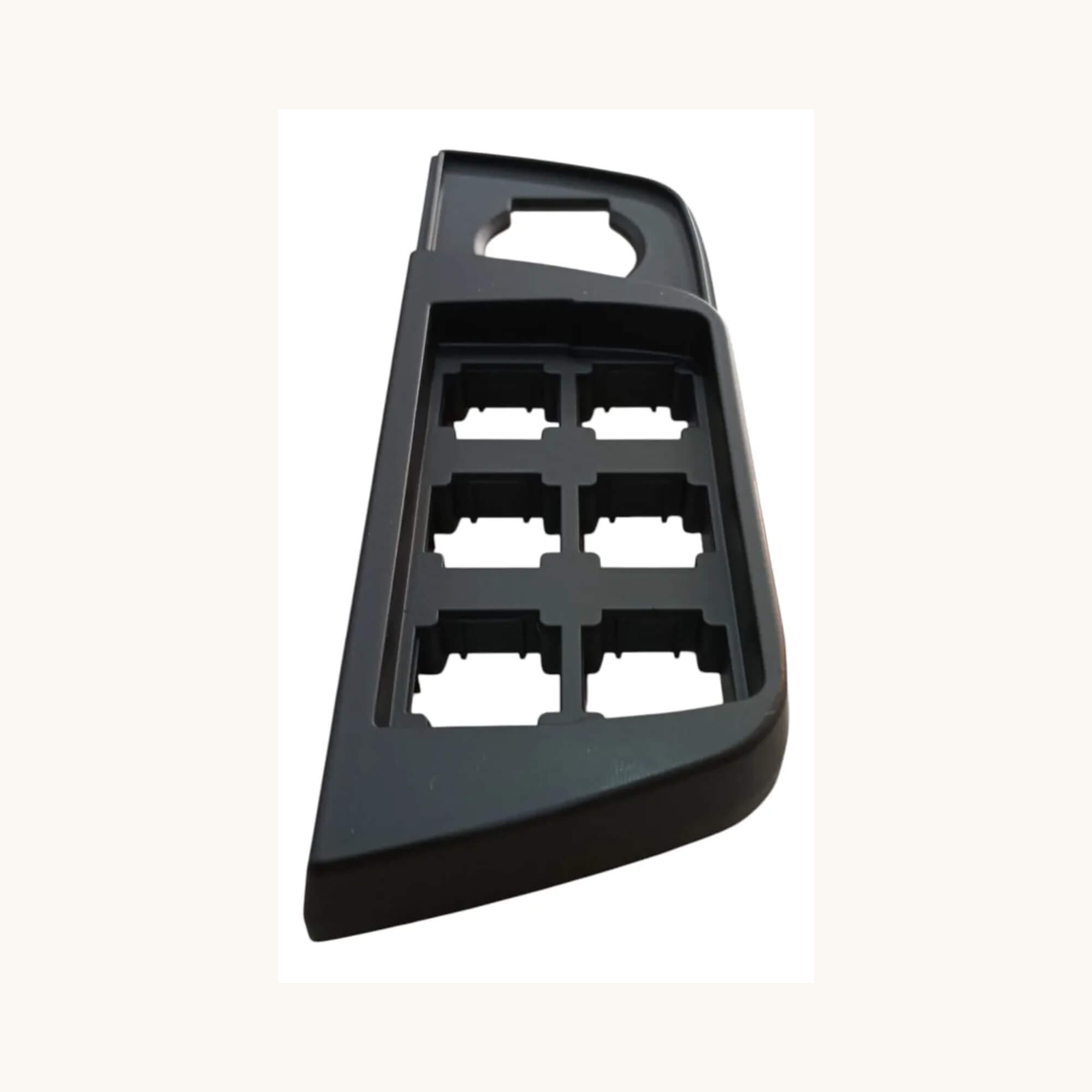 Moldura Painel 9'' VW Gol Saveiro Voyage G6 6 Botões Preto Fiamon - 6198