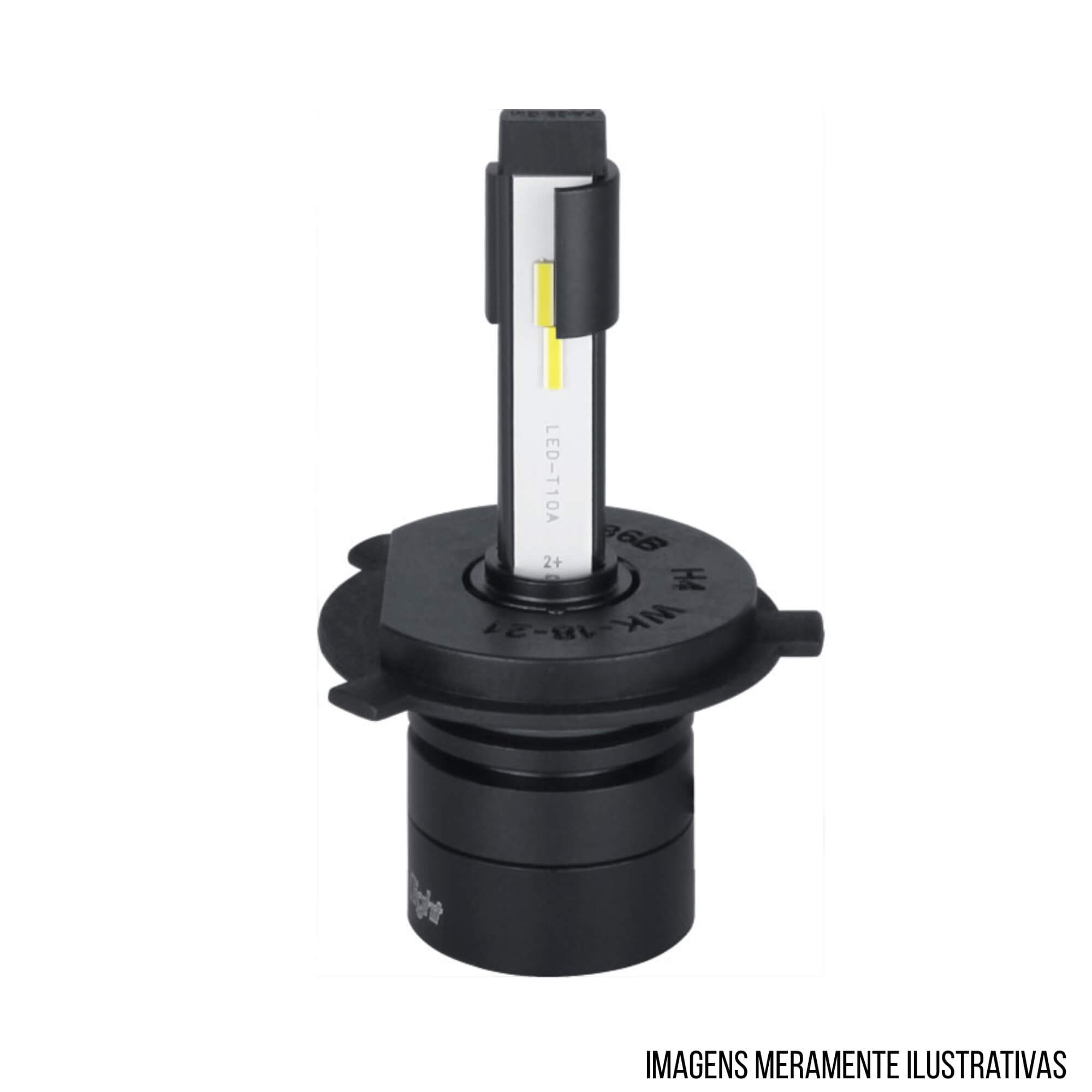 VAR Par de Lâmpadas LED Headlight S14 Nano (Escolha) Encaixe:H4