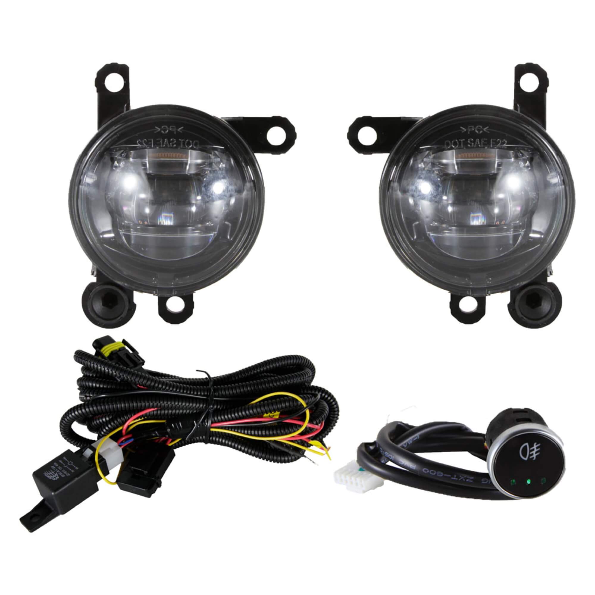 Kit Fastback A partir de 2026 Farol Led Botão Touch Shocklight - SL-092210U