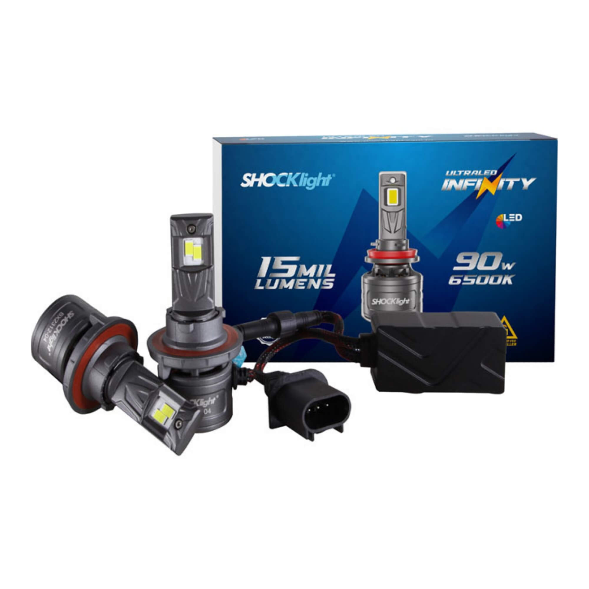 Ultraled Infinity H13 6500K 9~32V 90W 15.000LM Shocklight - SLL-120013