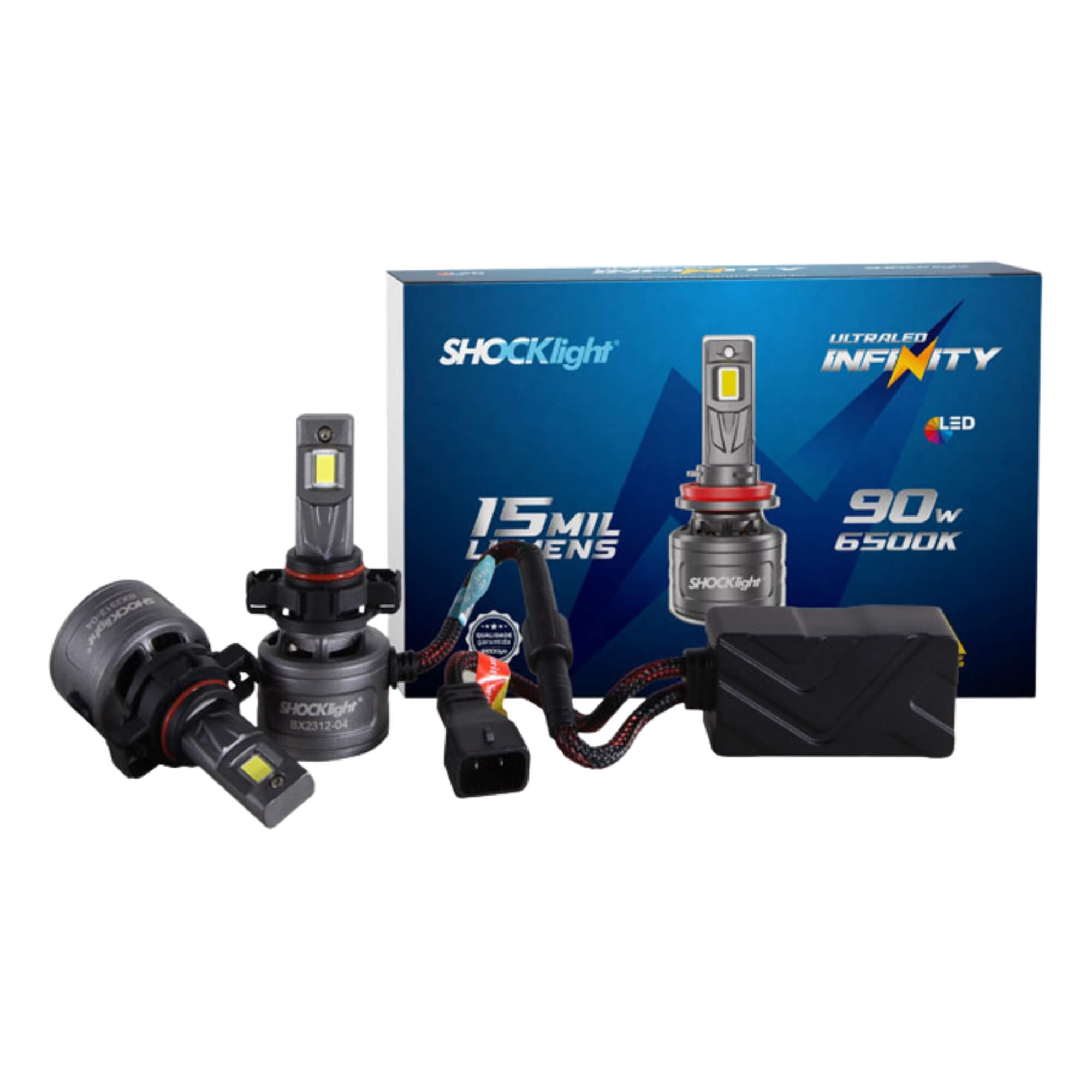 Ultraled Infinity H16 (PSX24) 6500K 9~32V 90W 15.000LM Shocklight - SLL-120016