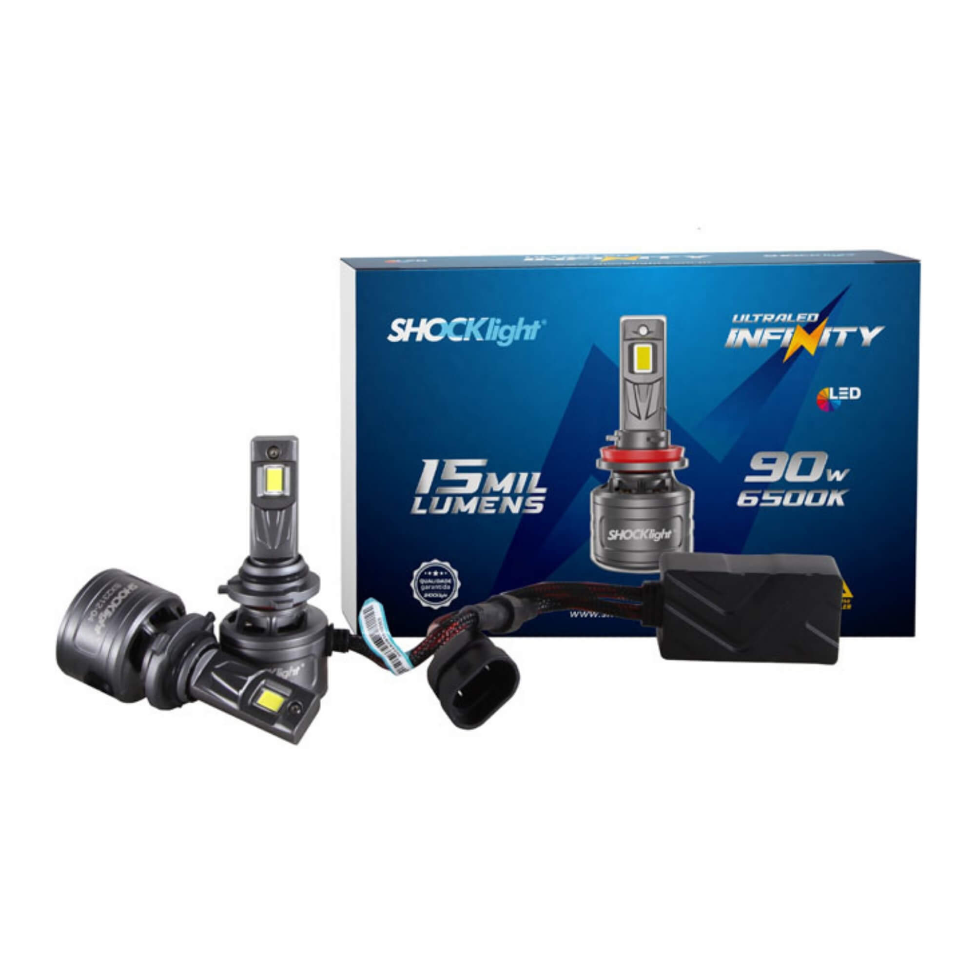 Ultraled Infinity HB4 6500K 9~32V 90W 15.000LM Shocklight - SLL-129006