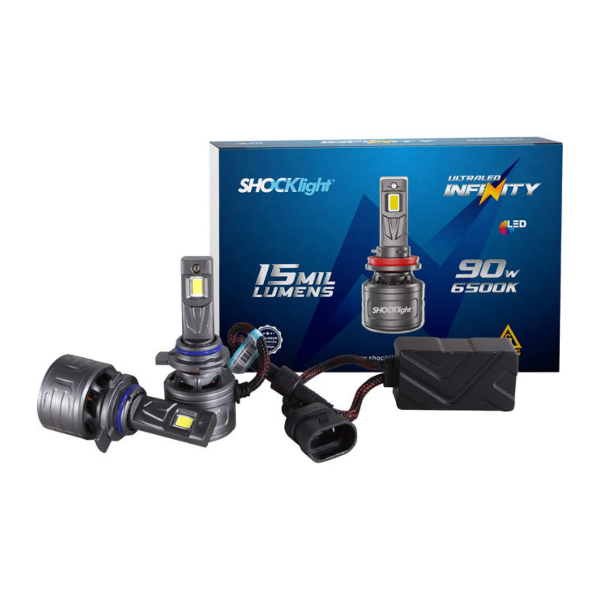 Ultraled Infinity 9012 HIR2 6500K 9~32V 90W 15.000LM Shocklight - SLL-129012