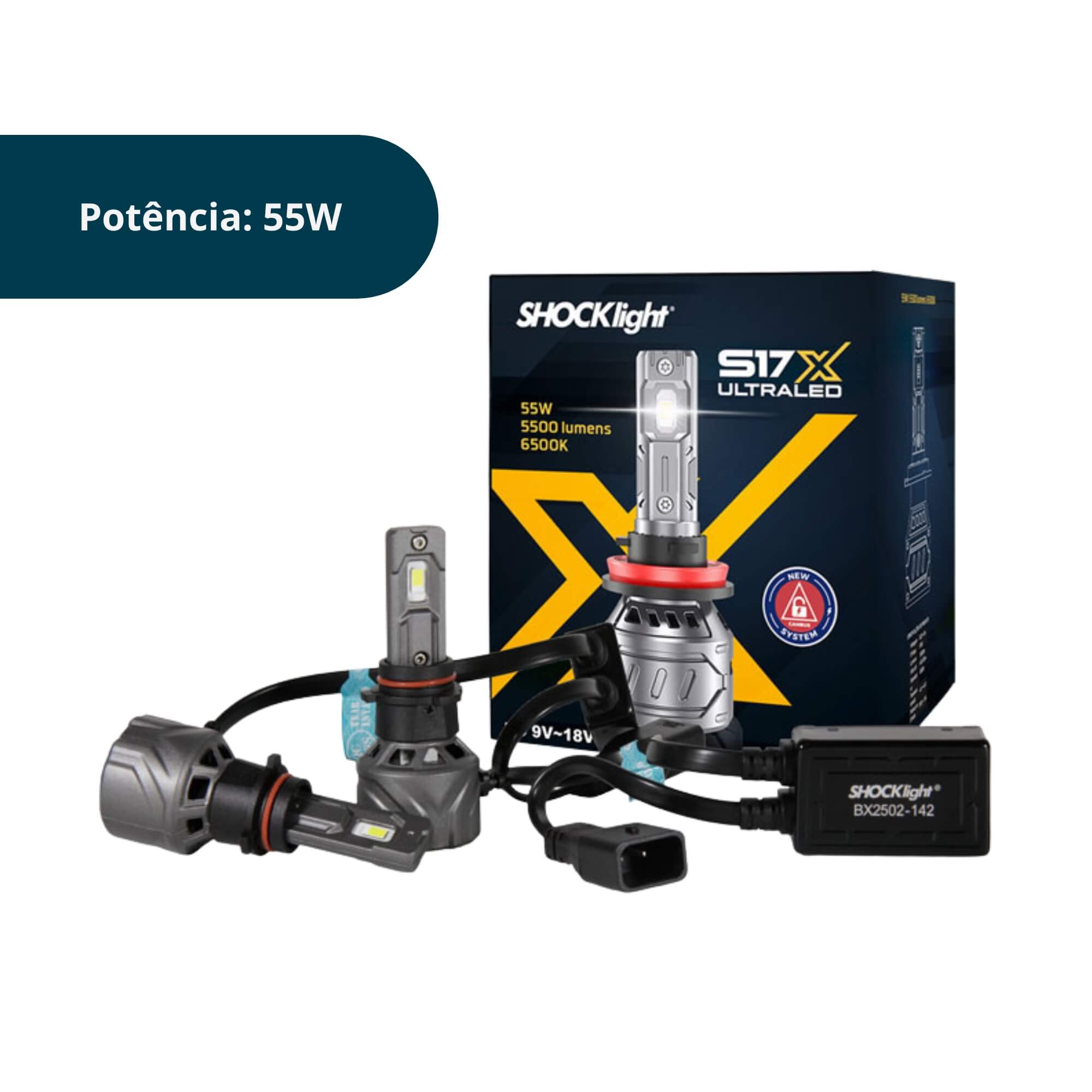 Ultraled S17X Nano P13 6500K 5500 Lumens 9~18V Shocklight - SLL-170P13X