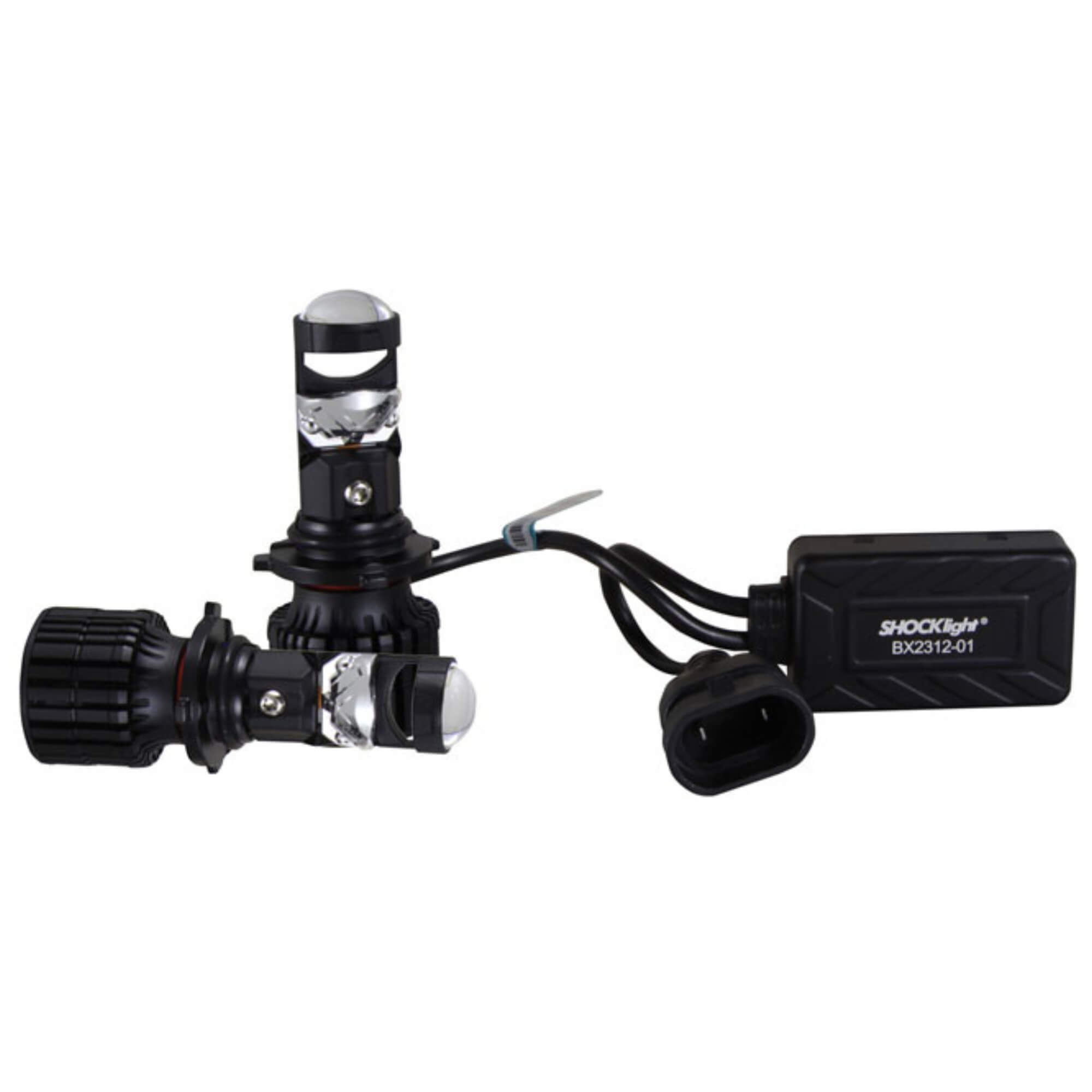 Kit Eliptico Nano HB4 9006 5000 Lumens 12V 6500K Shocklight - SLL-9006EP