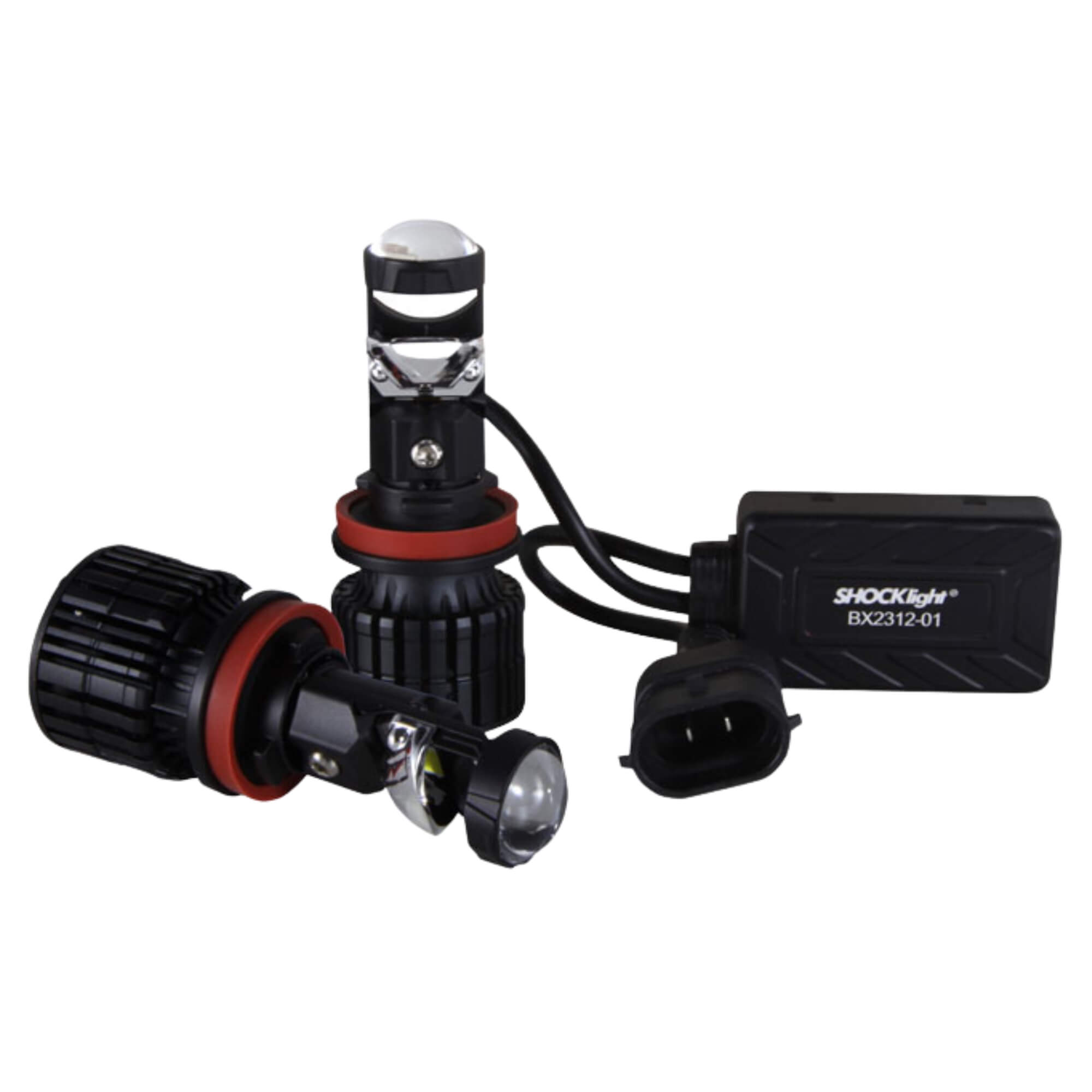 Kit Eliptico Nano H11 5000 Lumens 12V 6500K Shocklight - SLL-H11EP