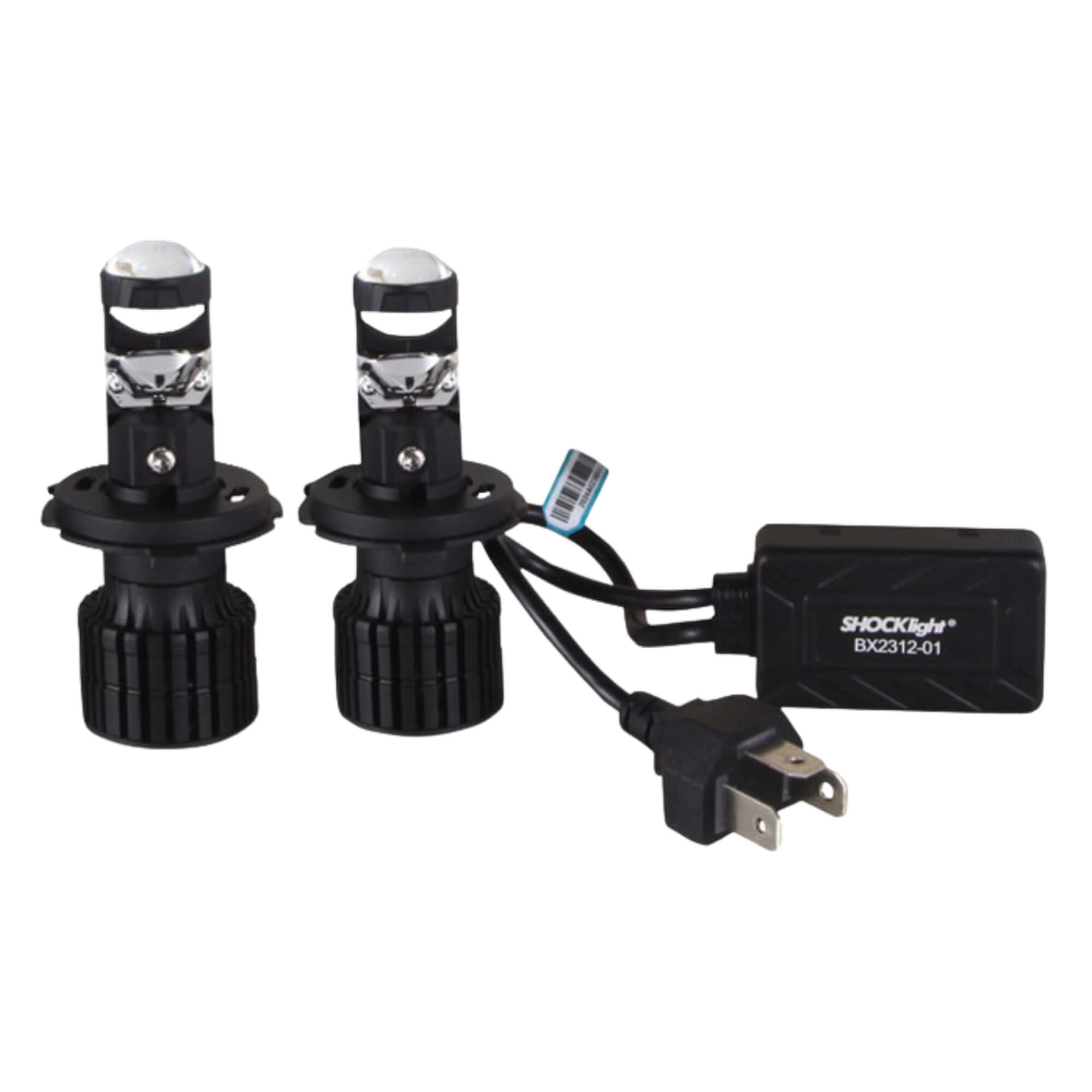 Kit Eliptico Nano H4 5000 Lumens 12V 6500K Shocklight - SLL-H4EPN