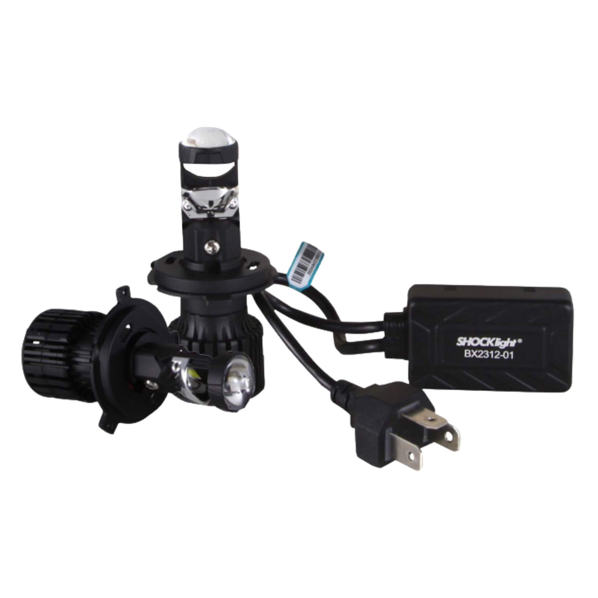 Kit Eliptico Nano H4 5000 Lumens 12V 6500K Shocklight - SLL-H4EPN