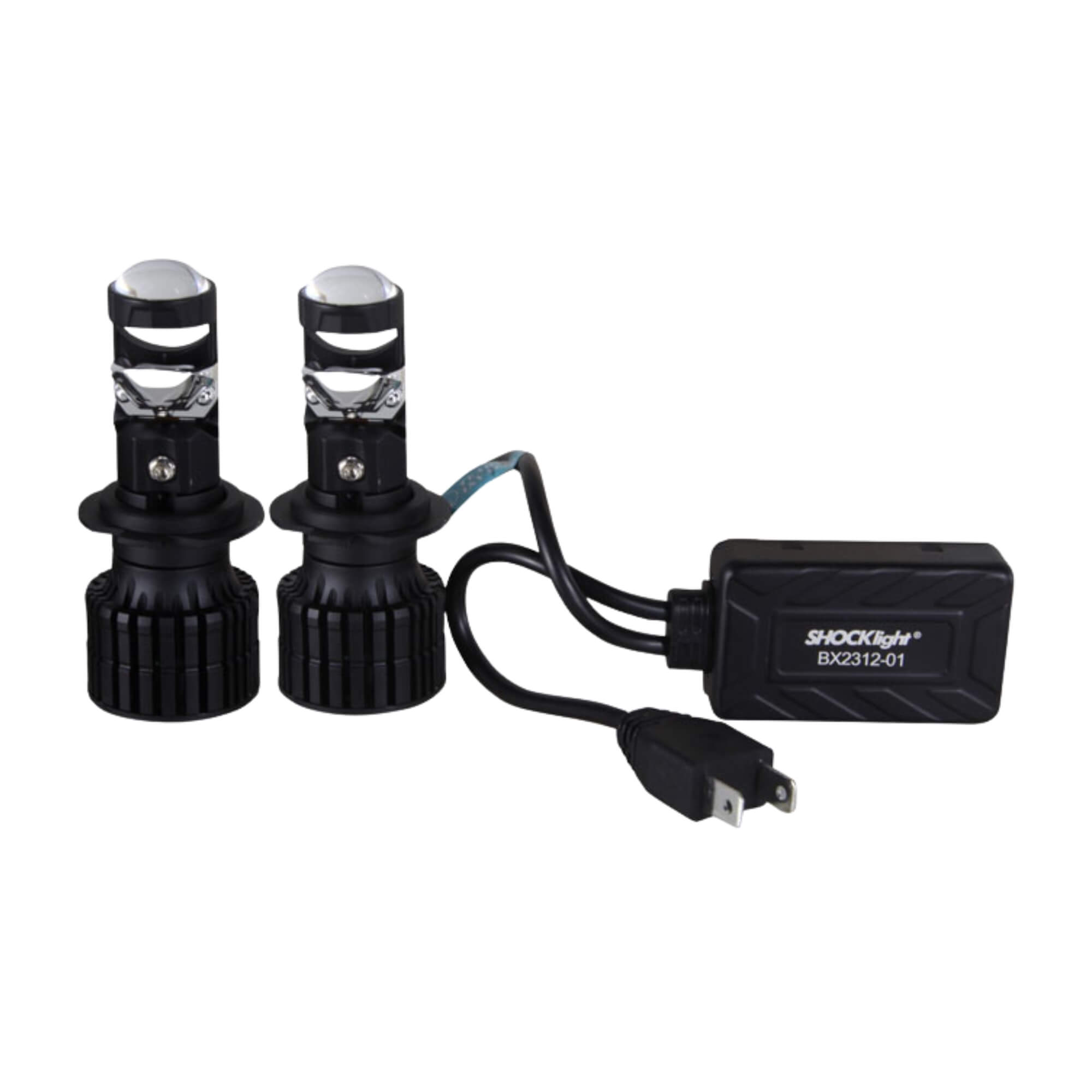 Kit Eliptico Nano H7 5000 Lumens 12V 6500K Shocklight - SLL-H7EP