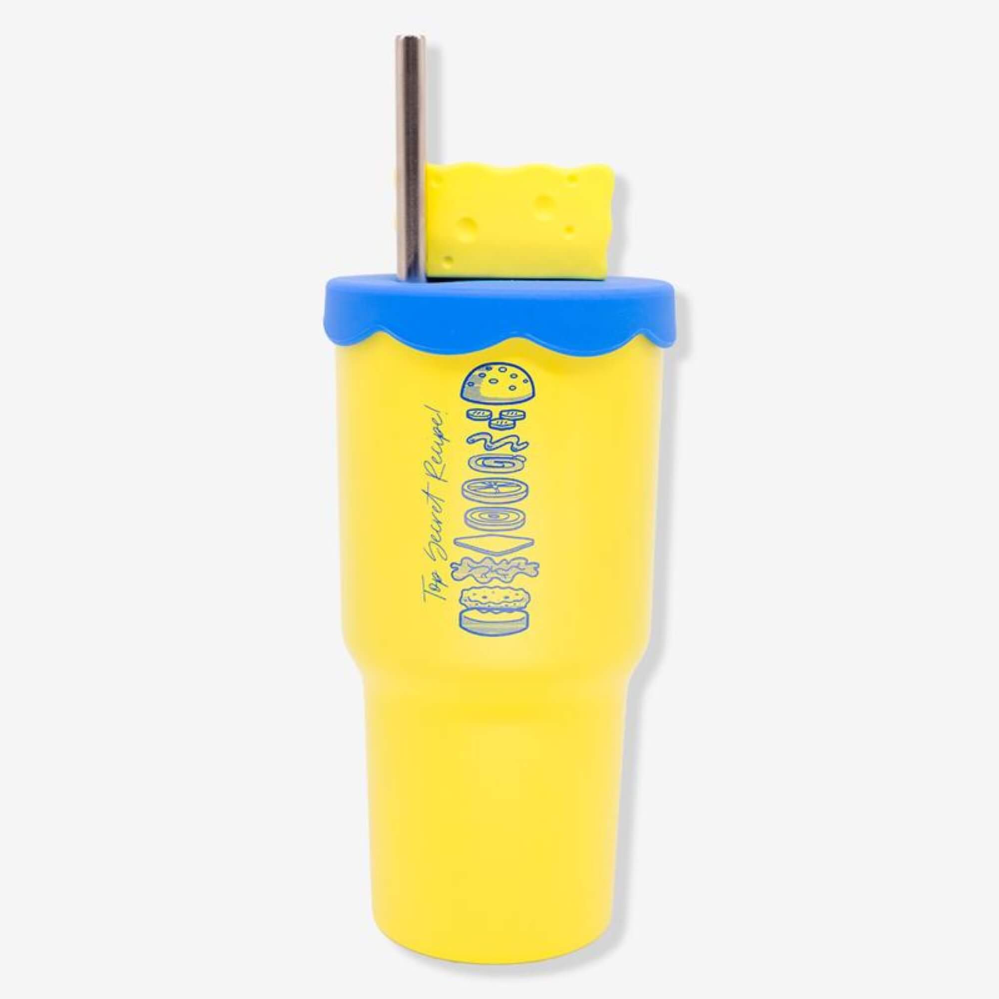 Copo Topper Bob Esponja 600ml Zona Criativa - 10026730